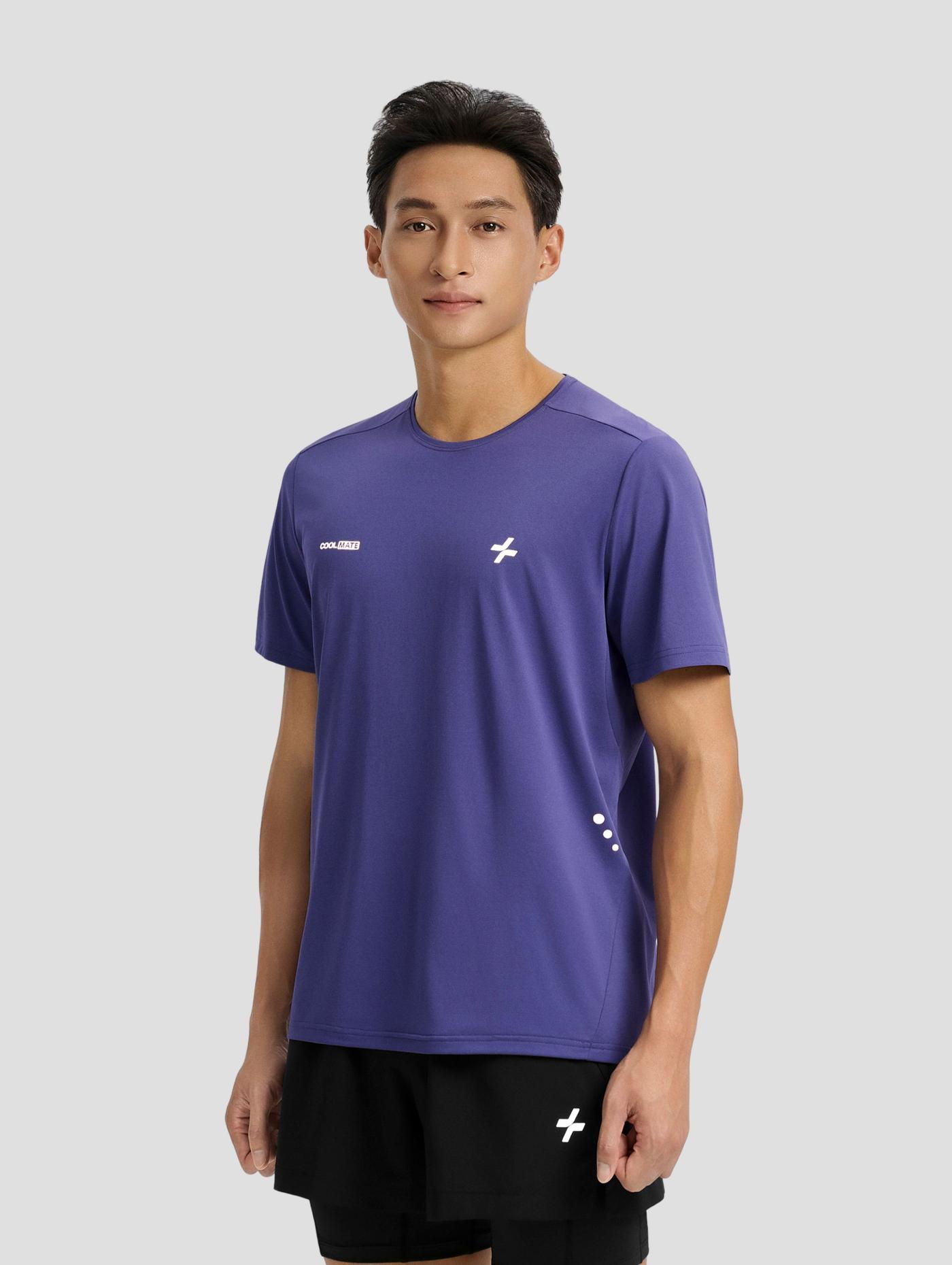 "Run Safe In The Dark" Áo tshirt regular chạy bộ nam 360Reflect™ - undefined