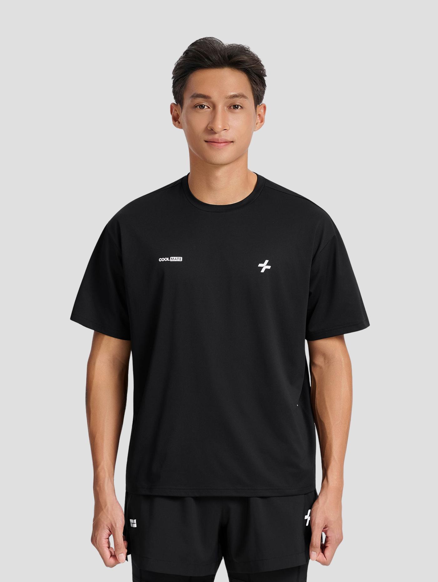 "Run Safe In The Dark" Áo tshirt relax chạy bộ nam 360Reflect™ - undefined