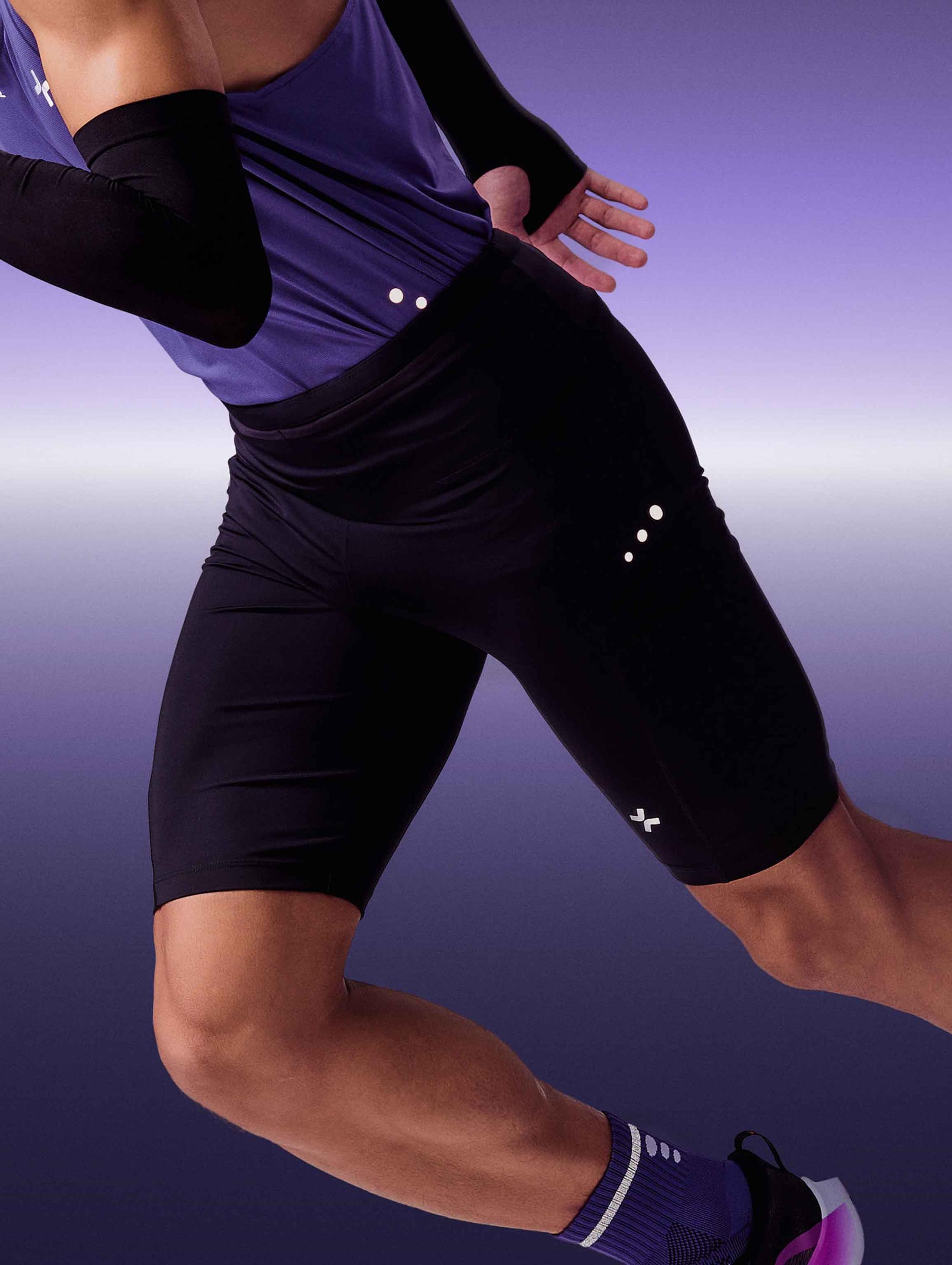 Quần biker chạy bộ nam basic 360Reflect™ "Run Safe In The Dark" - undefined