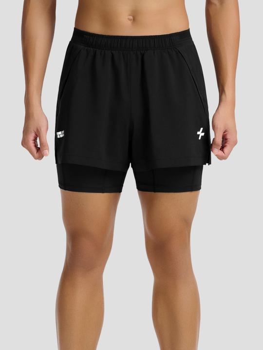 Quần shorts chạy bộ nam 2 lớp long liner 360Reflect™ "Run Safe In The Dark" - undefined