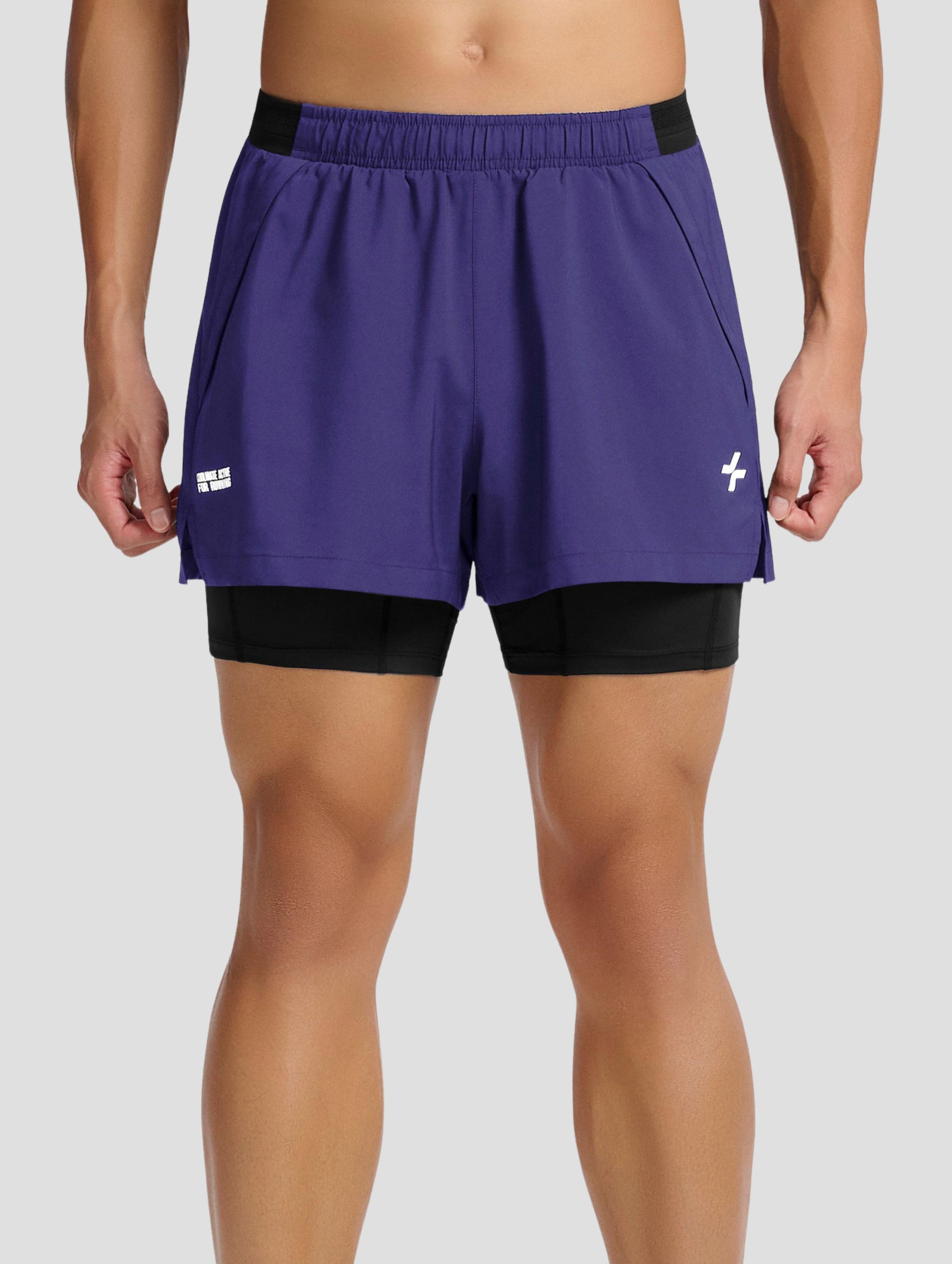Quần shorts chạy bộ nam 2 lớp long liner 360Reflect™ "Run Safe In The Dark" - undefined
