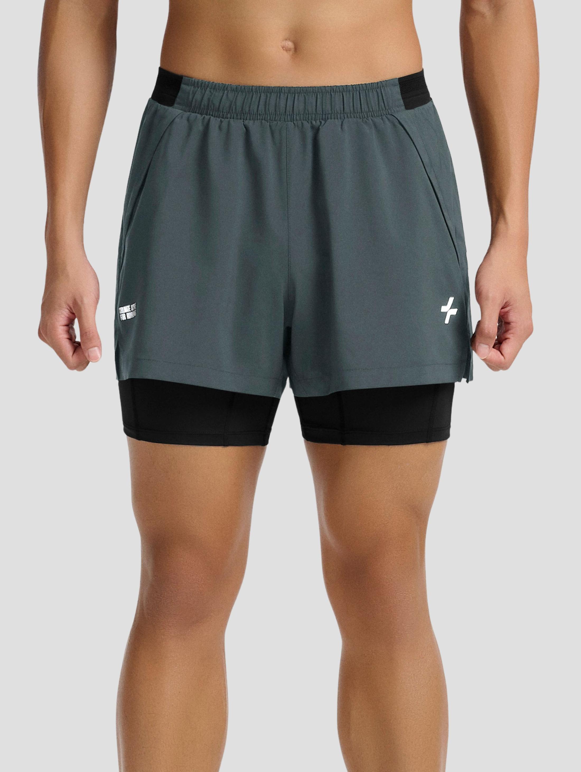 Quần shorts chạy bộ nam 2 lớp long liner 360Reflect™ "Run Safe In The Dark" - undefined
