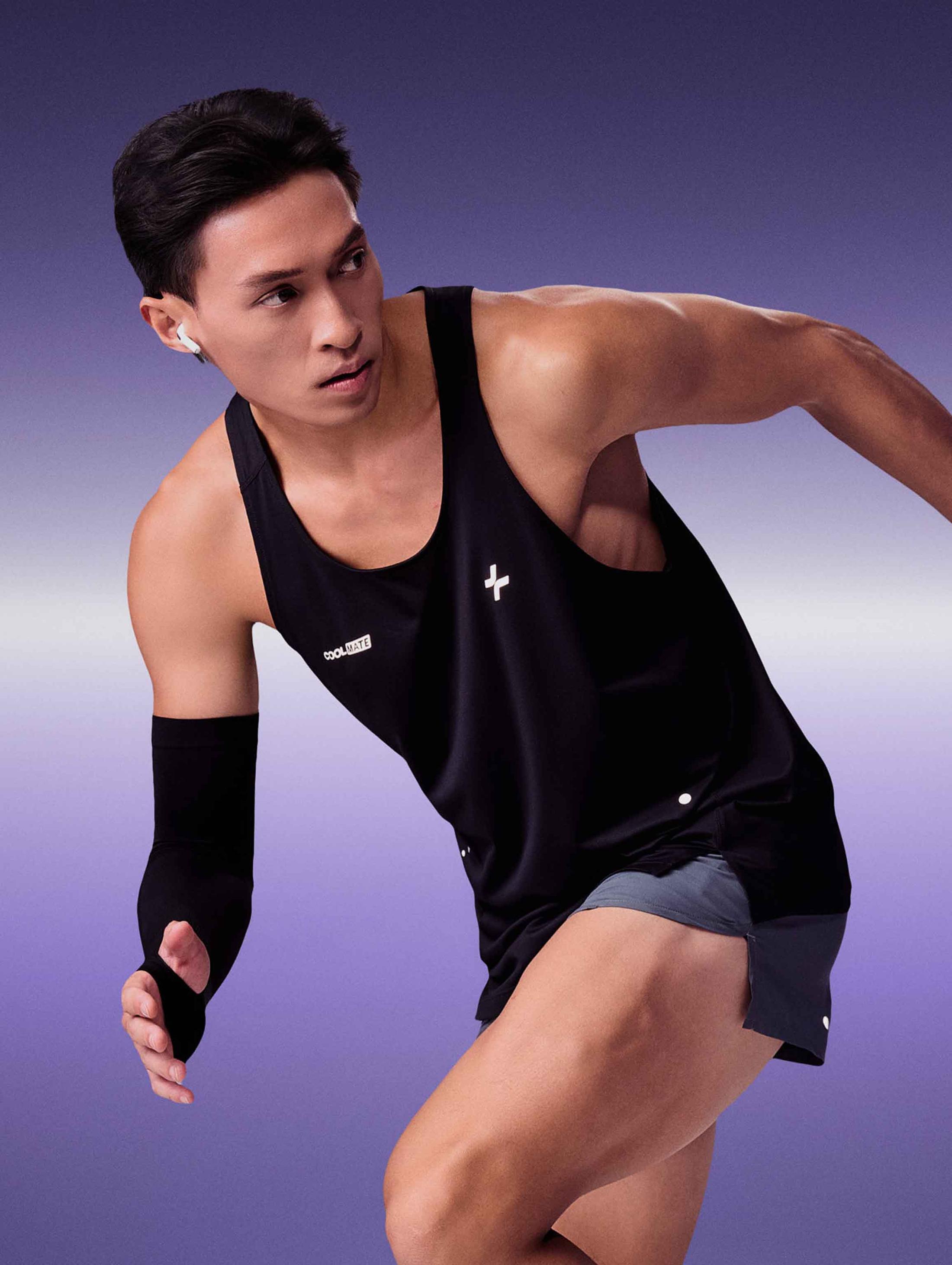 Áo tanktop chạy bộ nam 360Reflect™ "Run Safe In The Dark" - undefined
