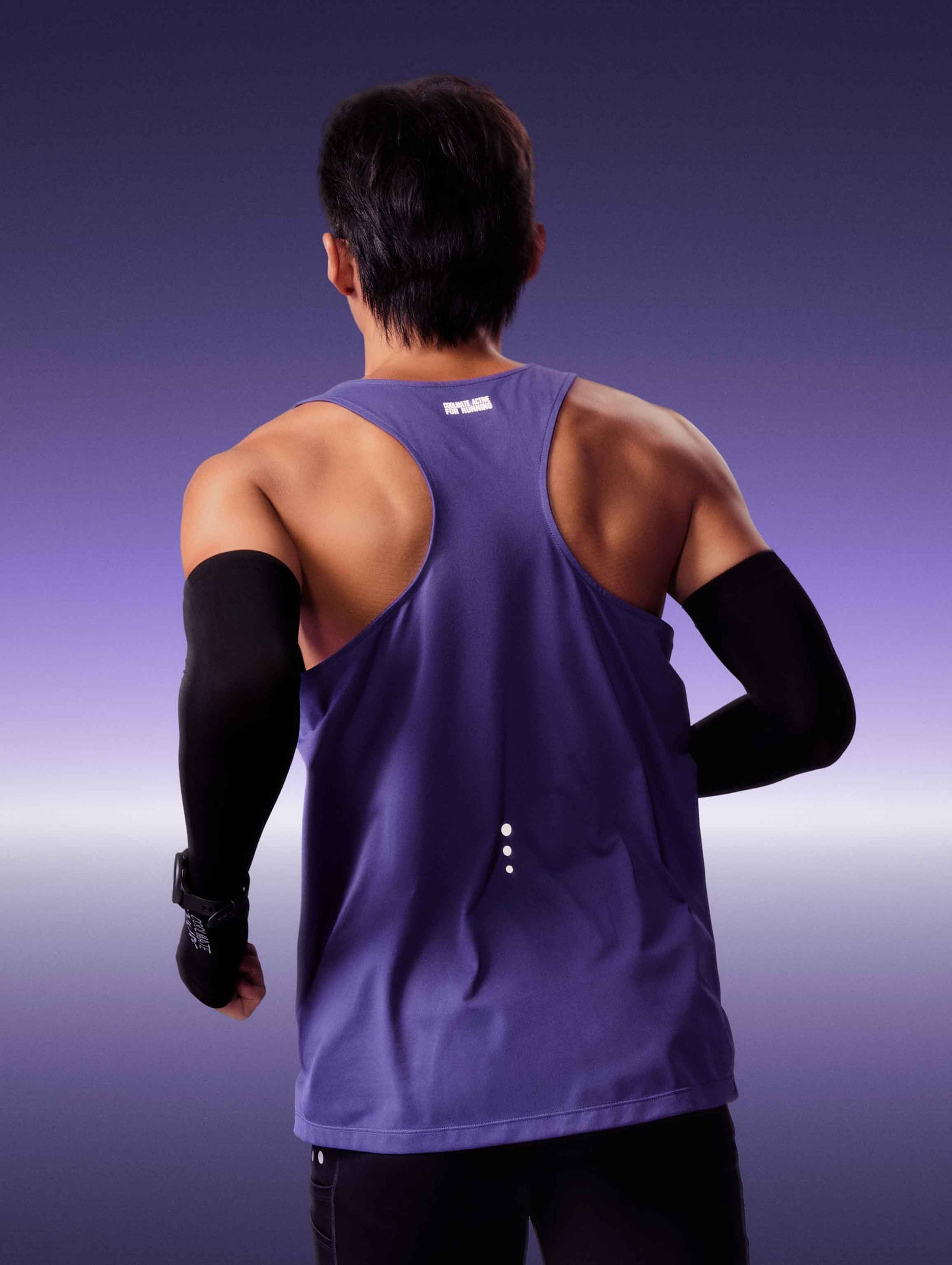 Áo tanktop chạy bộ nam 360Reflect™ "Run Safe In The Dark" - undefined