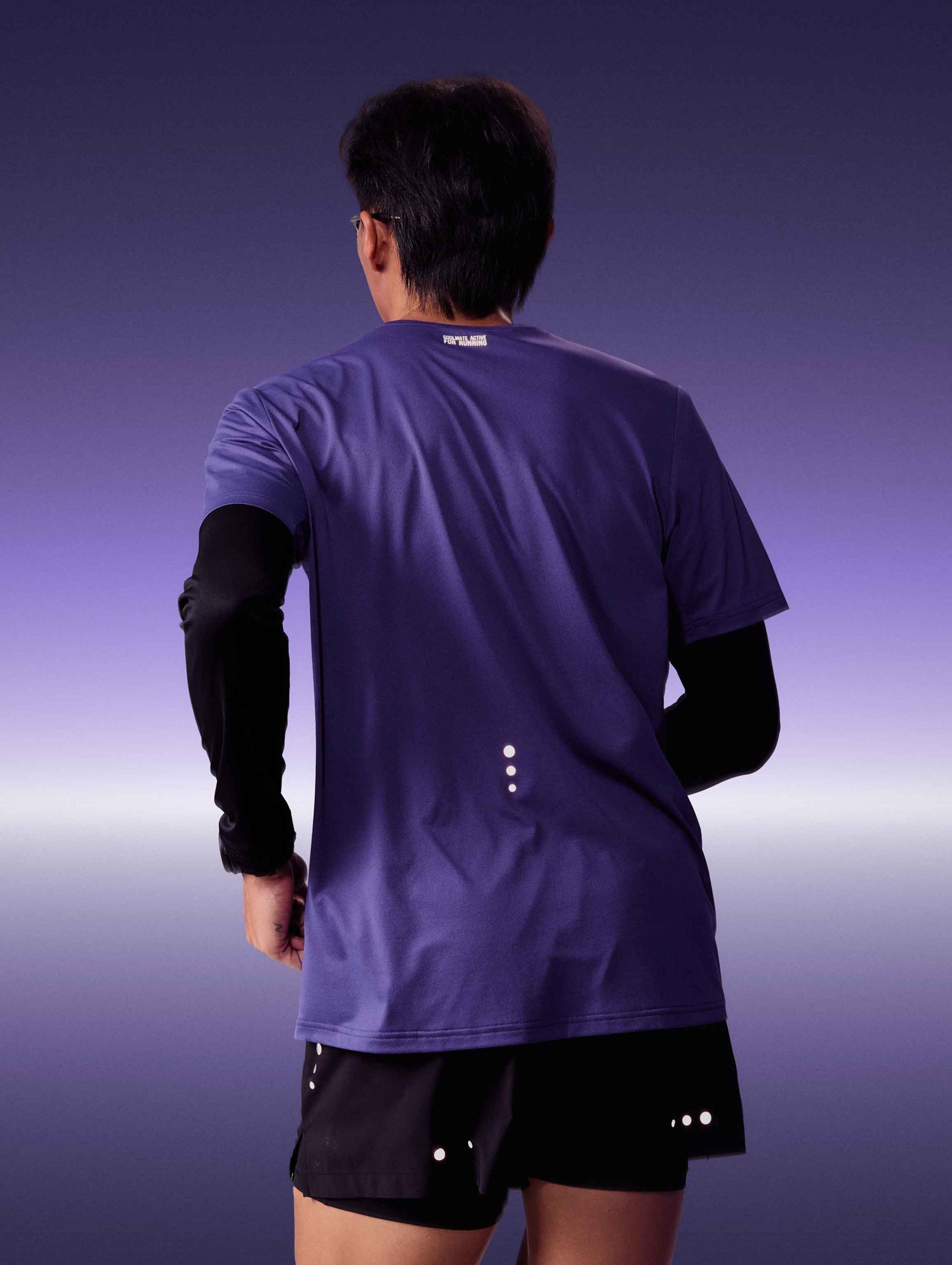 Áo tshirt regular chạy bộ nam 360Reflect™ "Run Safe In The Dark" - undefined