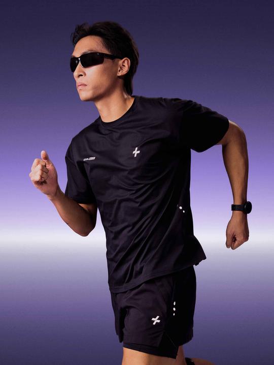 Áo tshirt relax chạy bộ nam 360Reflect™ "Run Safe In The Dark" - undefined