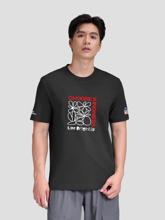 Áo thun Cotton Care & Share VỤN Art Choose Kindness Live Brightly [ 100% doanh thu ủng hộ Vụn Art ] - undefined