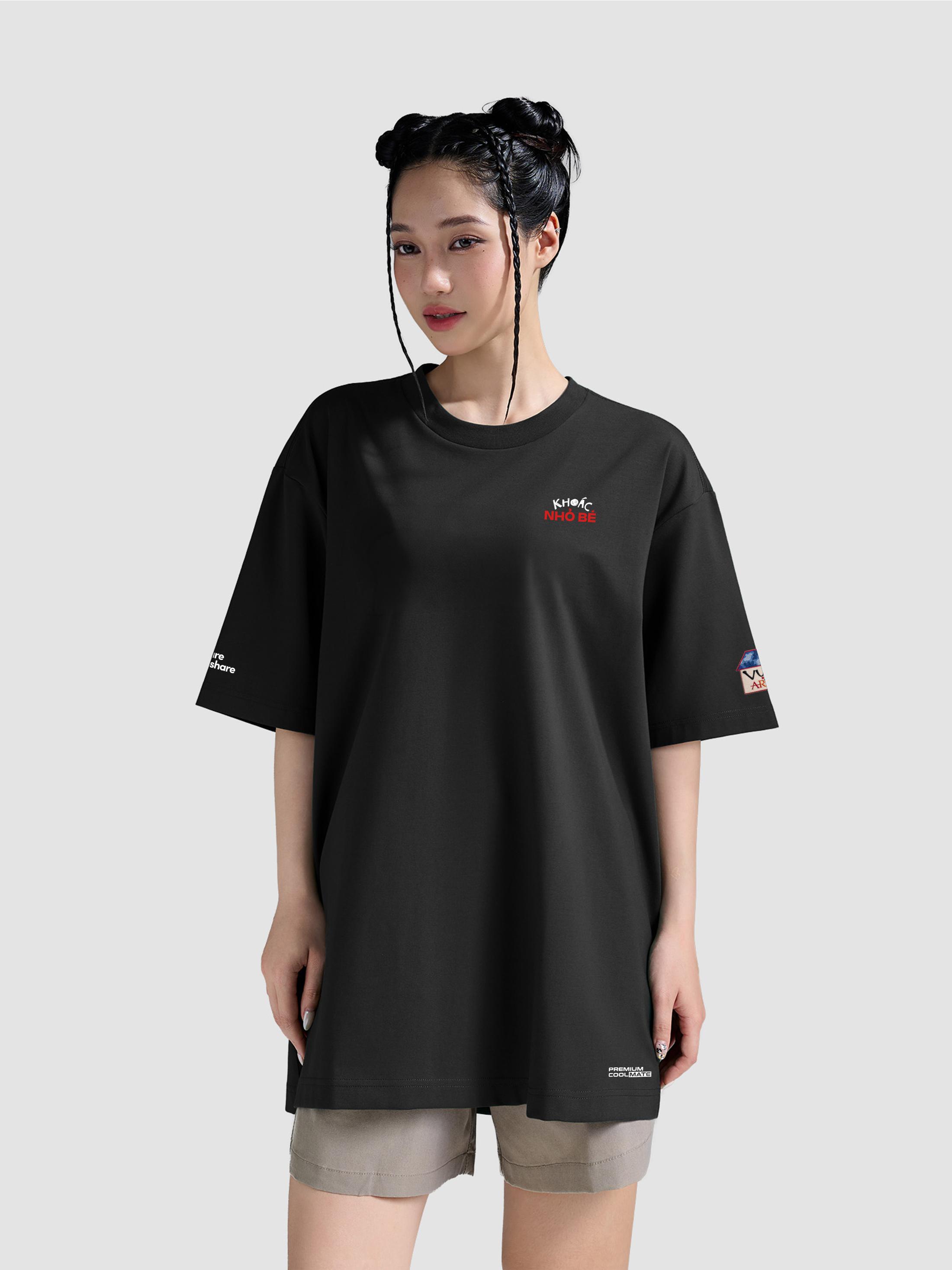 Áo thun Cotton Care & Share VỤN Art Lan Toả Yêu Thương [ 100% doanh thu ủng hộ Vụn Art ] - undefined