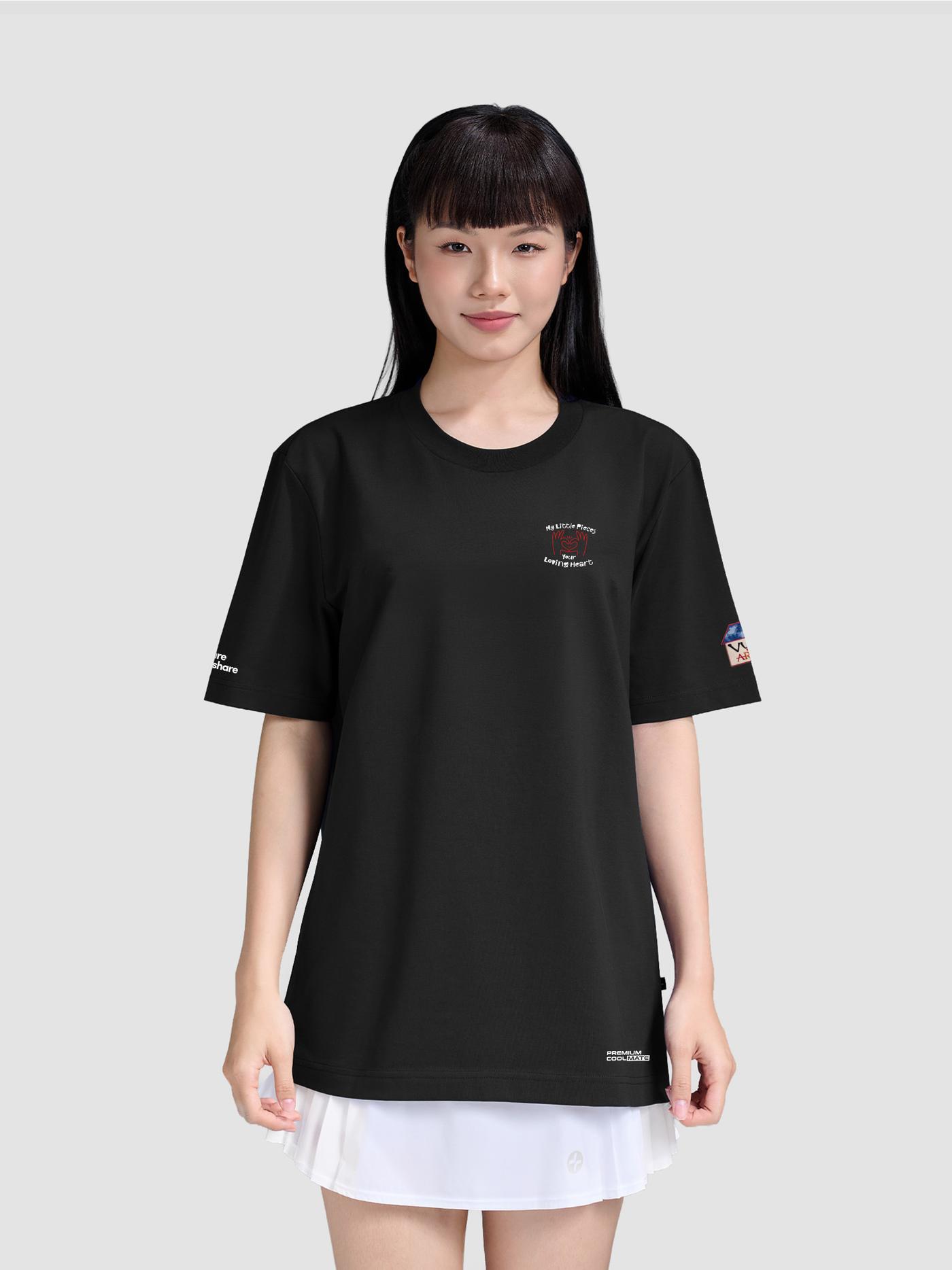 Áo thun Cotton Care & Share VỤN Art My Little Pieces, Your Loving Heart [ 100% doanh thu ủng hộ Vụn Art ] - undefined
