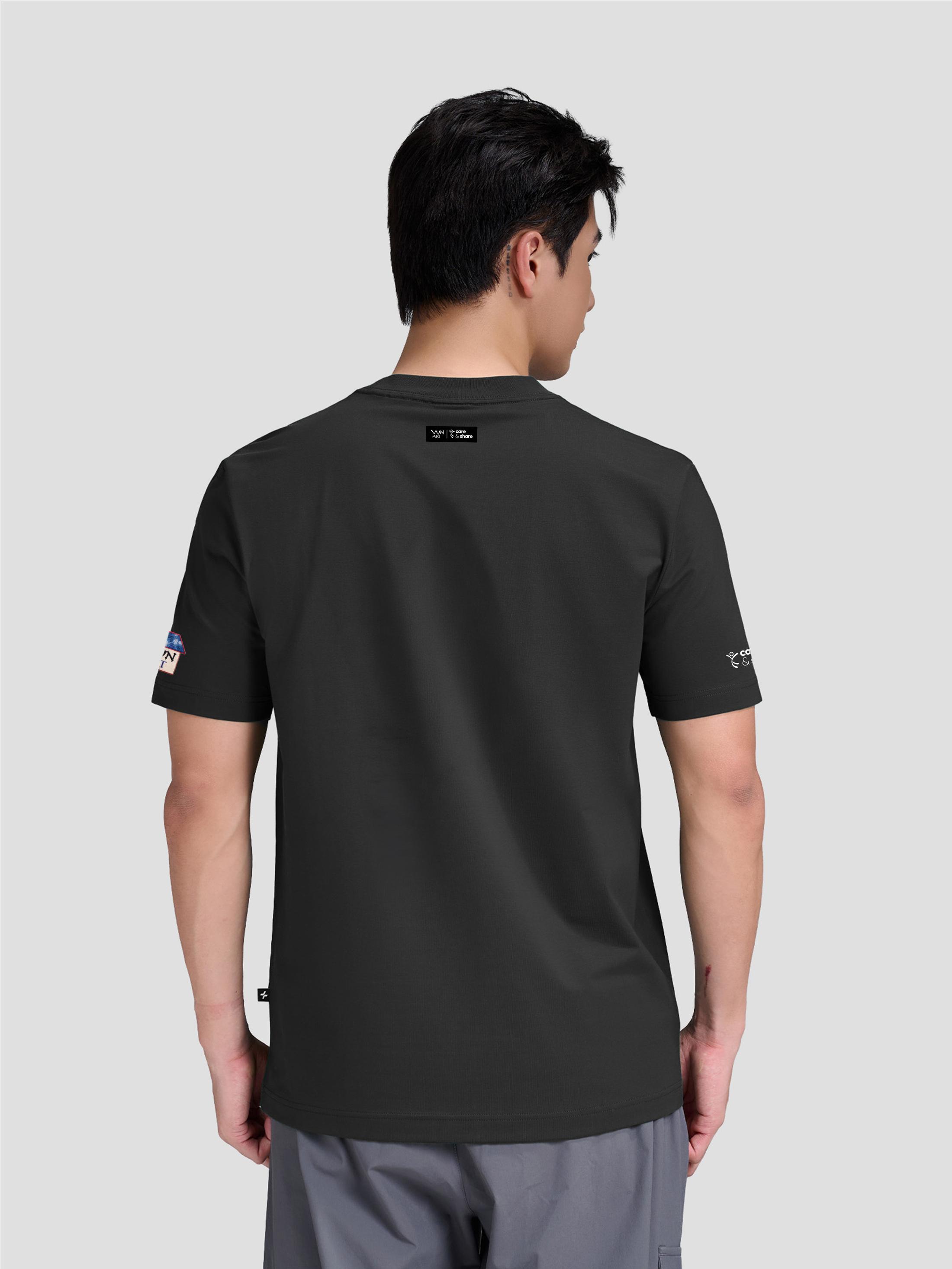 Áo thun Cotton Care & Share VỤN Art Love Begins In Little Things [ 100% doanh thu ủng hộ Vụn Art ] - undefined