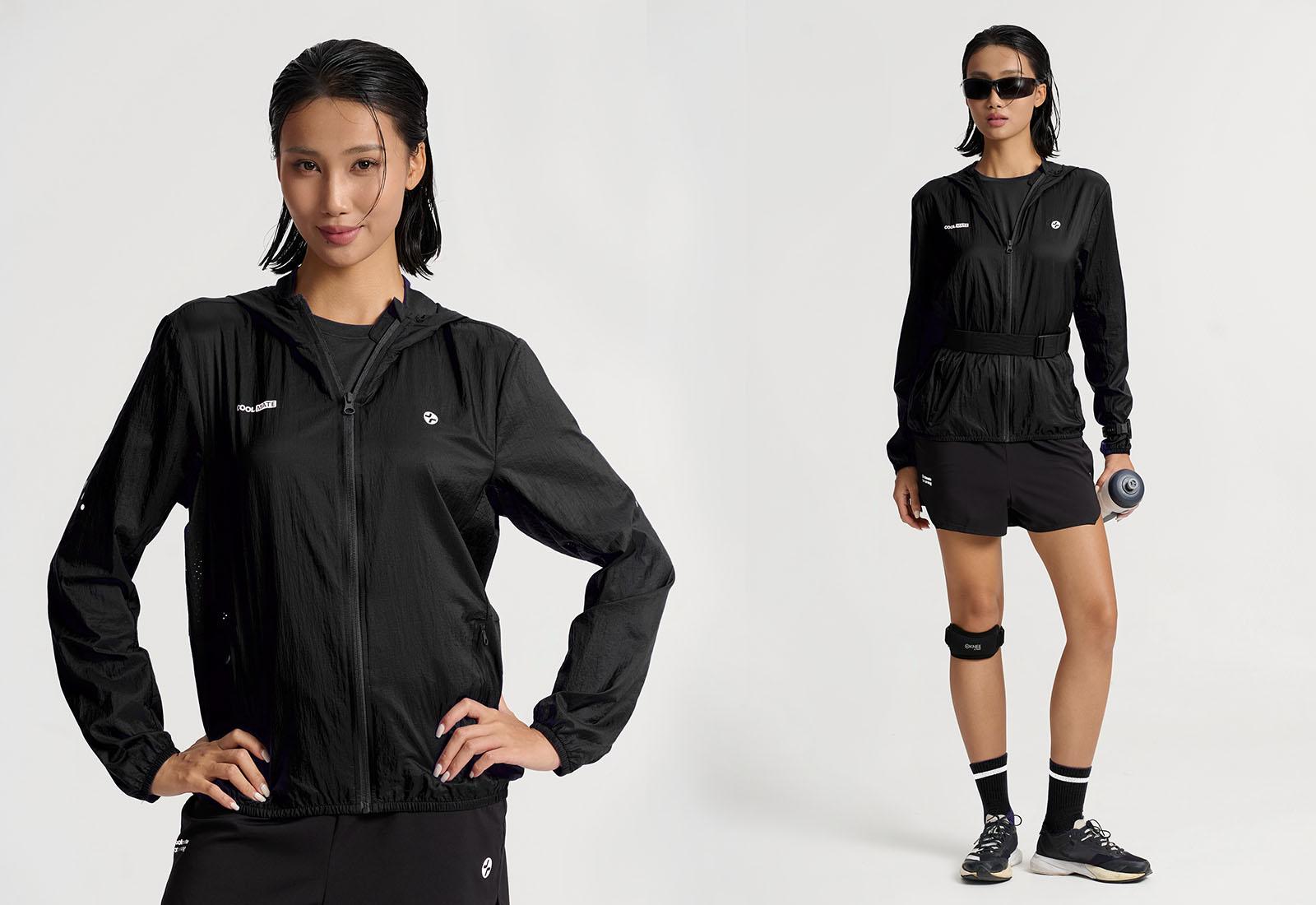 "Run Safe In The Dark" Áo khoác chạy bộ nữ 360Reflect™