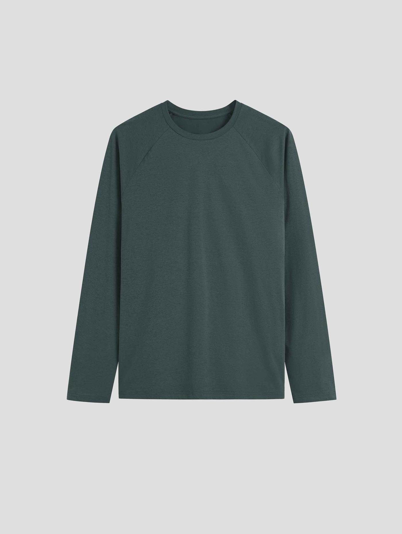 Bộ Mặc Nhà Nam Cotton Feel Dài Tay - undefined