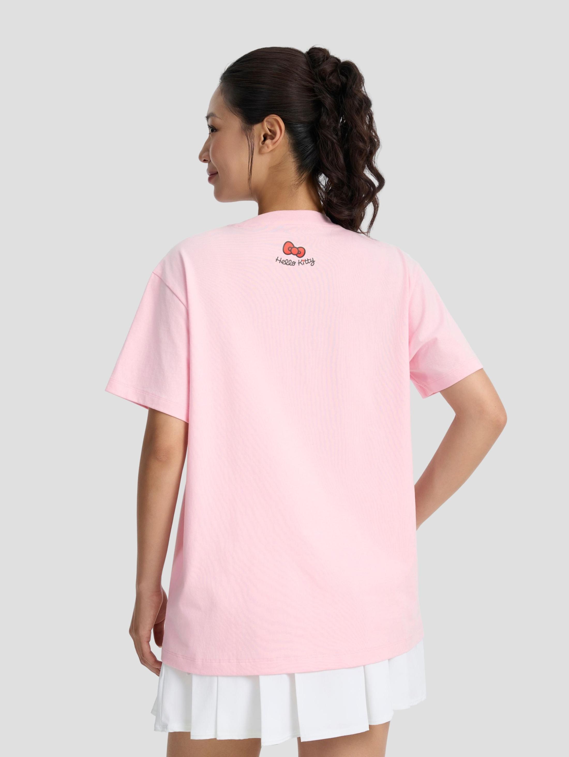 Áo thun cotton Relaxed Fit Kitty is Playing - undefined