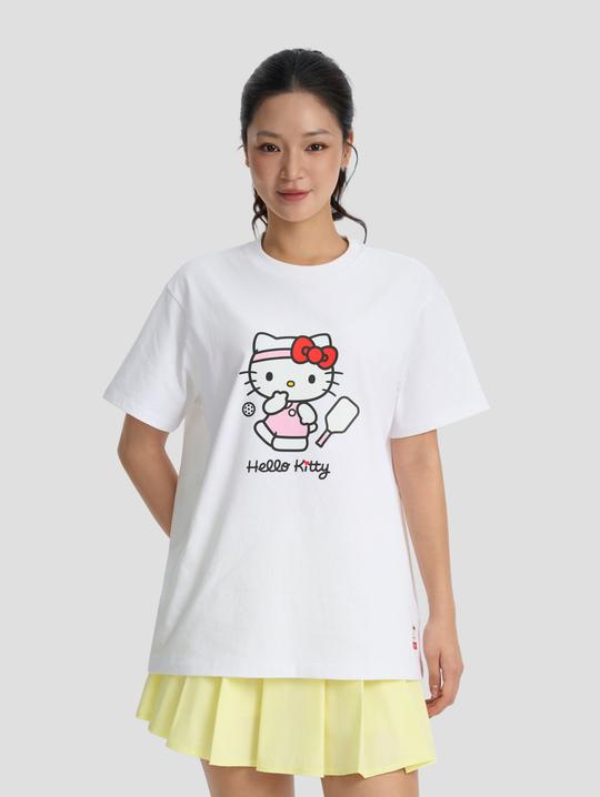 Áo thun cotton Relaxed Fit Kitty is Playing - undefined