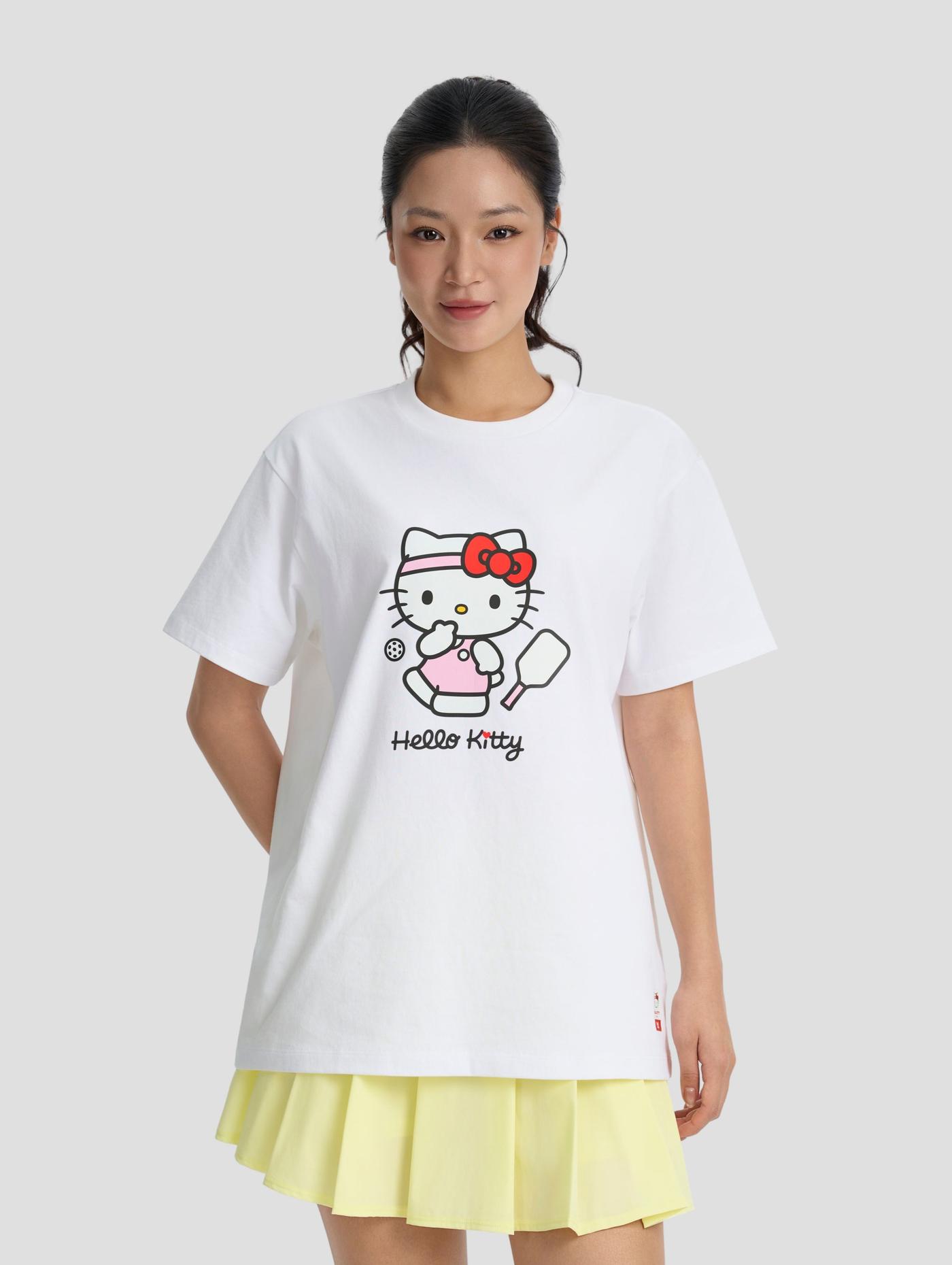Áo thun cotton Relaxed Fit Kitty is Playing - undefined