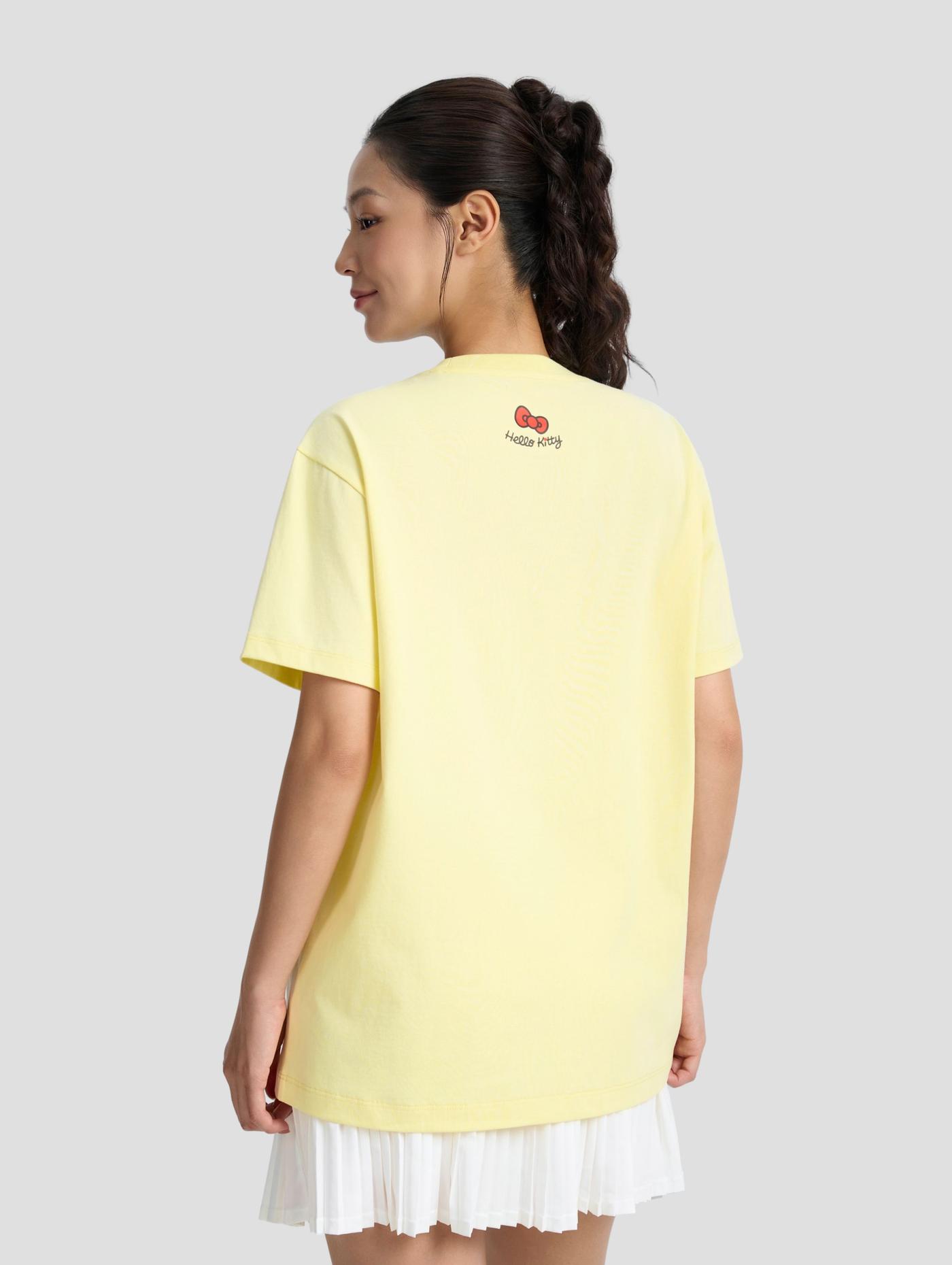 Áo thun cotton Relaxed Fit Kitty is Playing - undefined