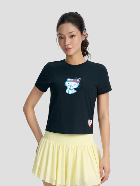 Áo thun cotton Slim Fit Kitty is Shying video thumbnail