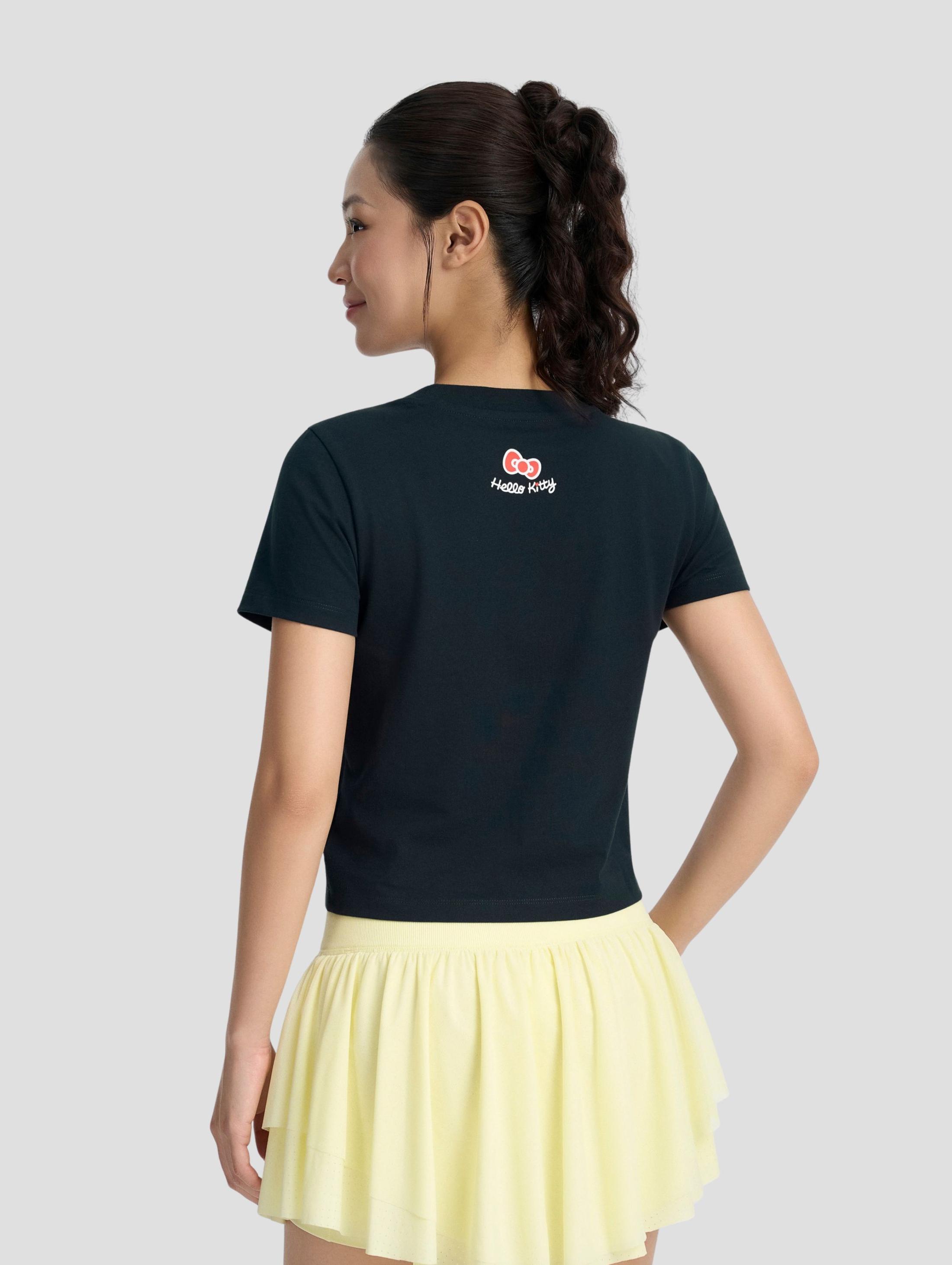 Áo thun cotton Slim Fit Kitty is Shying - undefined