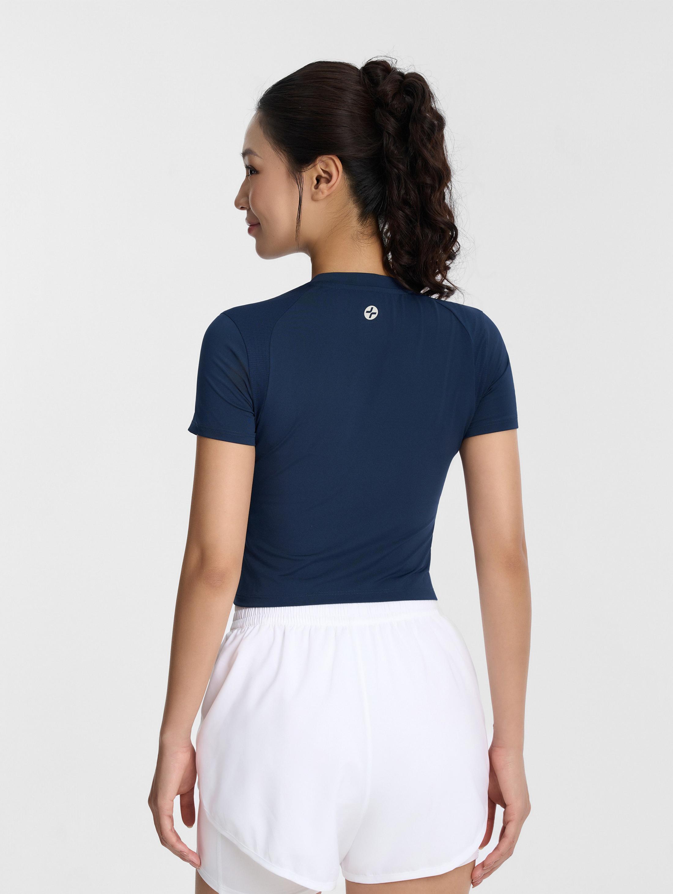 Áo Croptop Pickleball Active with Kitty - undefined