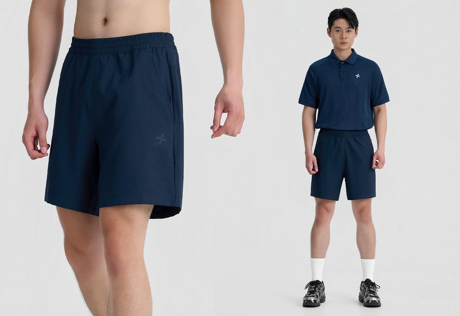 Quần shorts thể thao nam Exdry jacquard