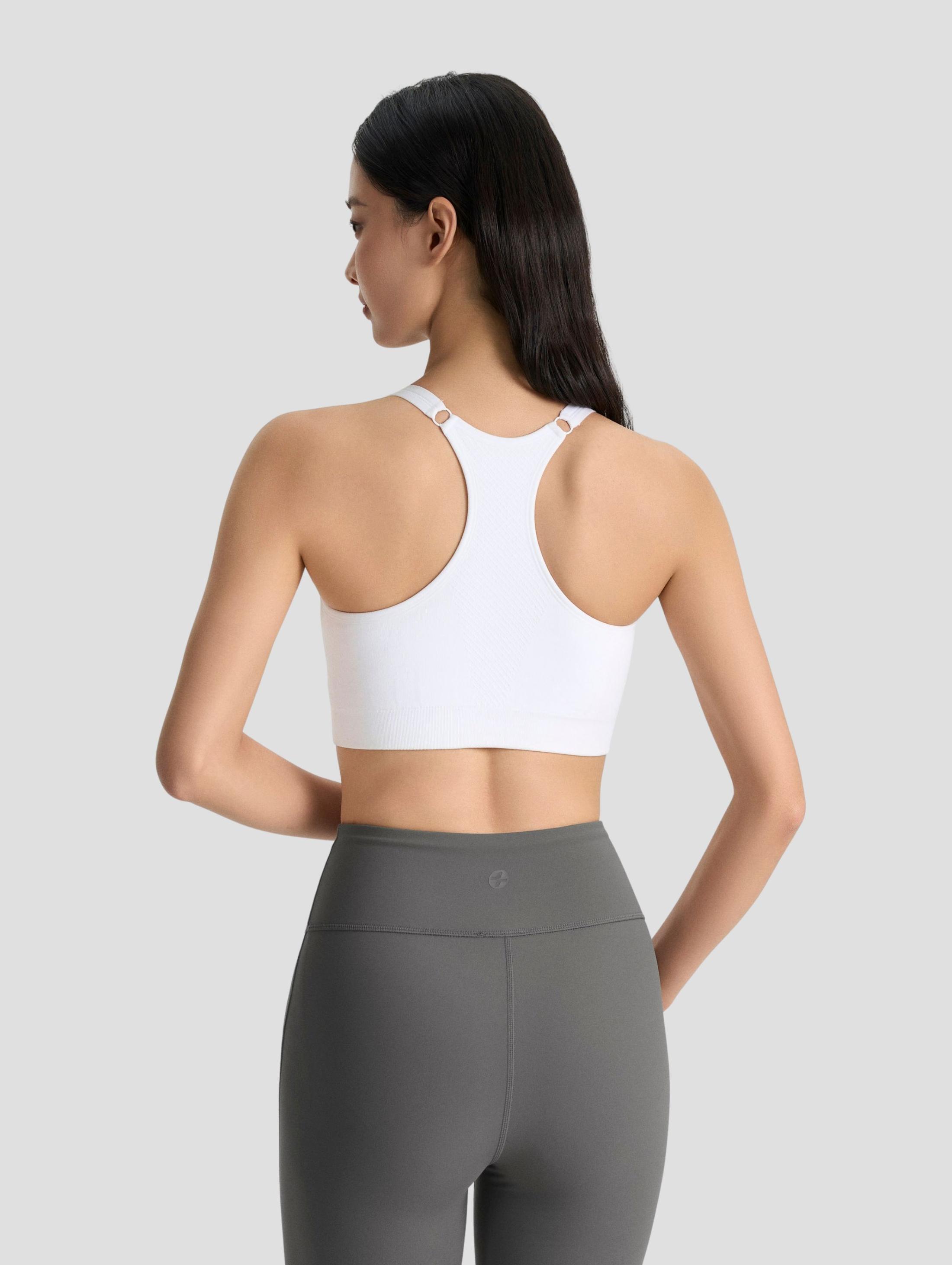Áo bra thể thao nữ Seamless khoá kéo - undefined