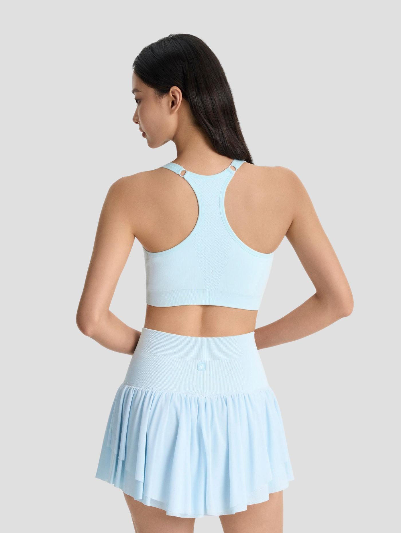 Áo bra thể thao nữ Seamless khoá kéo - undefined