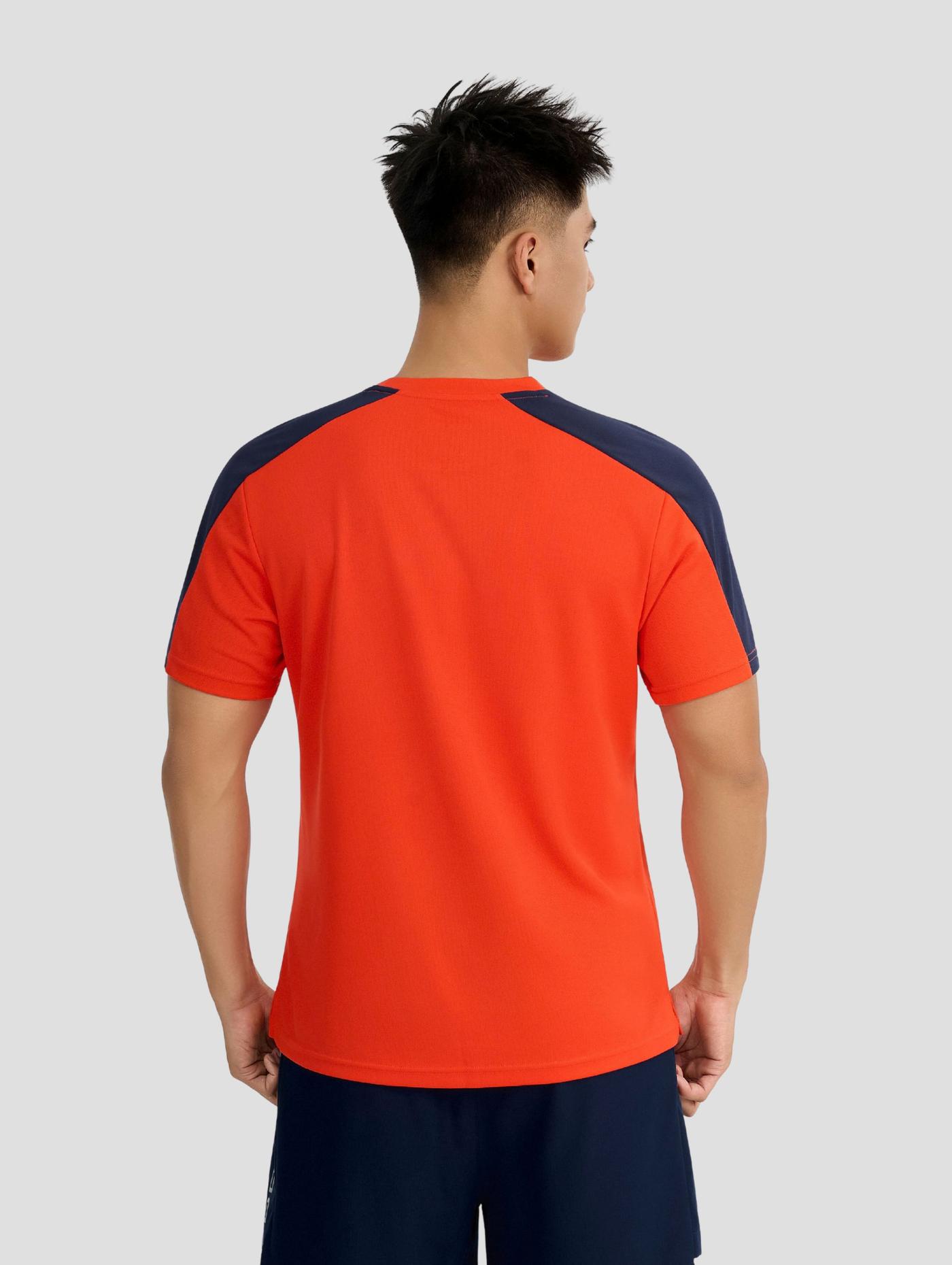 Áo thun thể thao nam Exdry Sleeve block - undefined