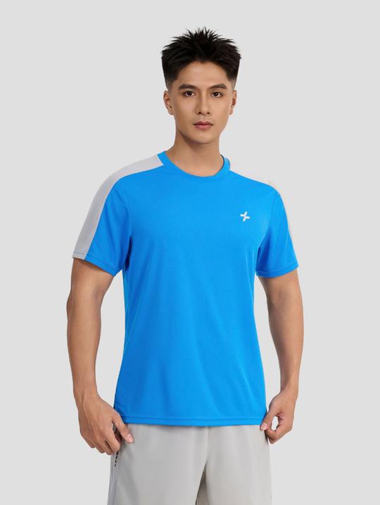 Áo thun thể thao nam Exdry Sleeve block - undefined