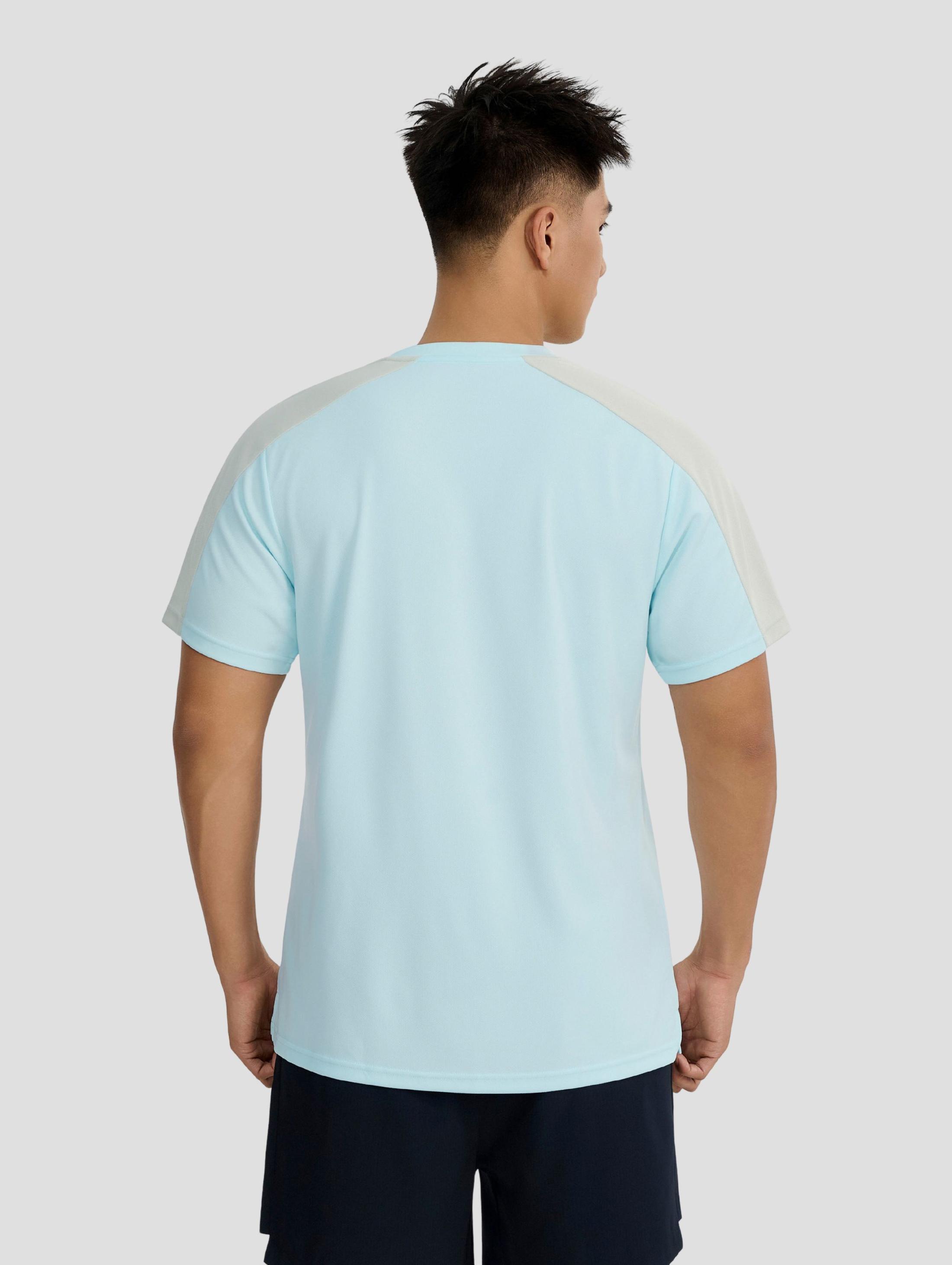 Áo thun thể thao nam Exdry Sleeve block - undefined