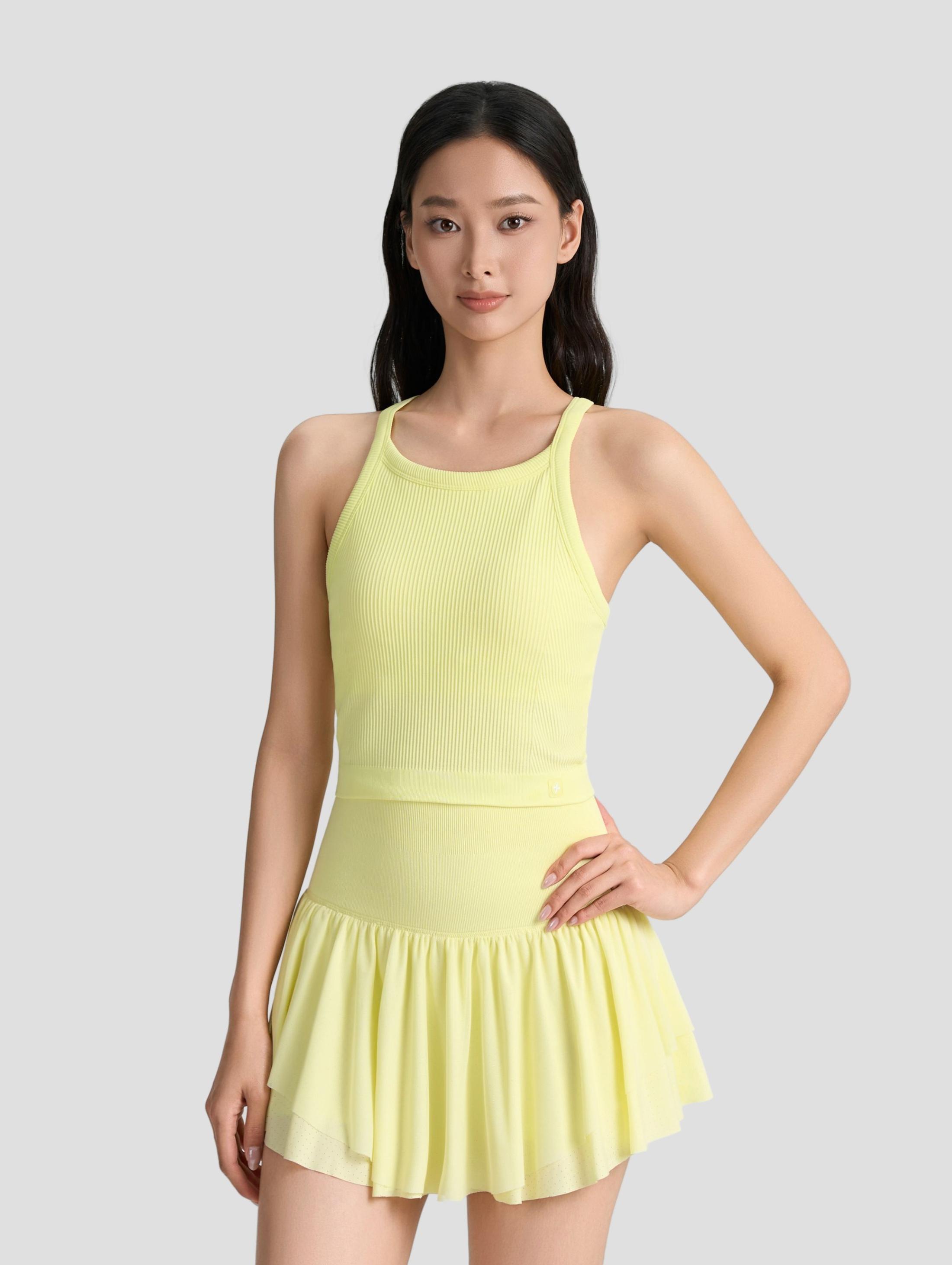 Áo croptank thể thao nữ Seamless - undefined