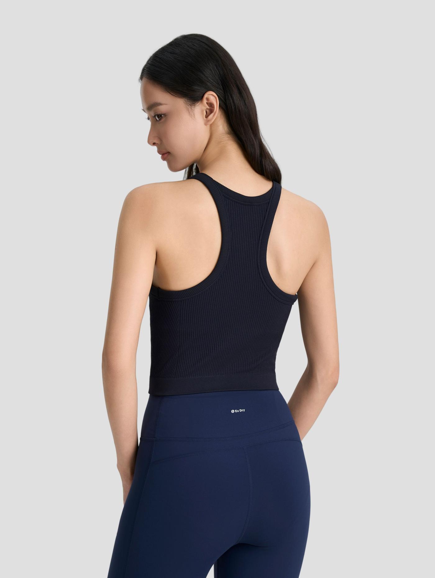 Áo croptank thể thao nữ Seamless - undefined
