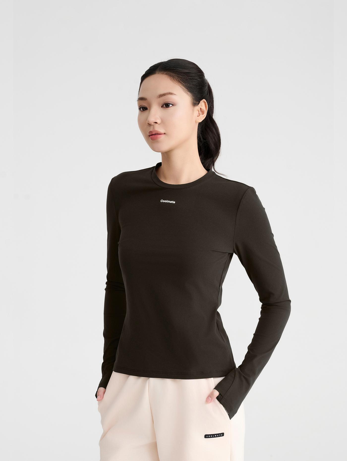 Áo dài tay thể thao nữ Slim Flex - undefined