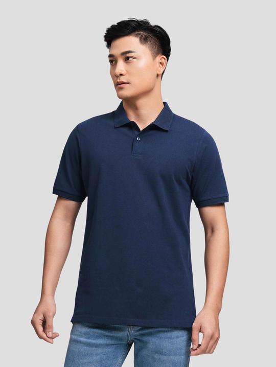Áo Polo Nam Pique Cotton USA  - undefined