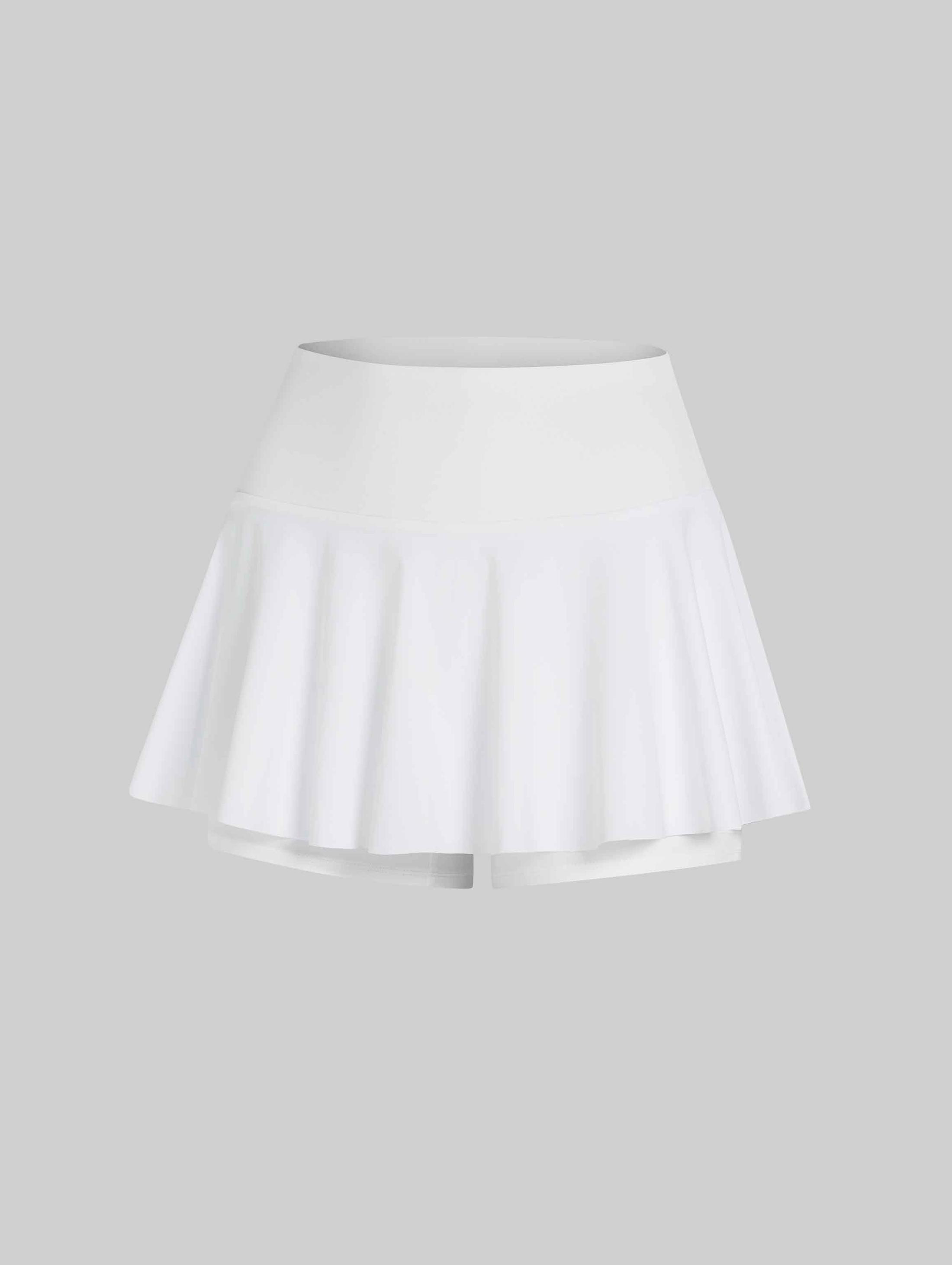 Chân váy thể thao 2 lớp xếp ly bồng - undefined
