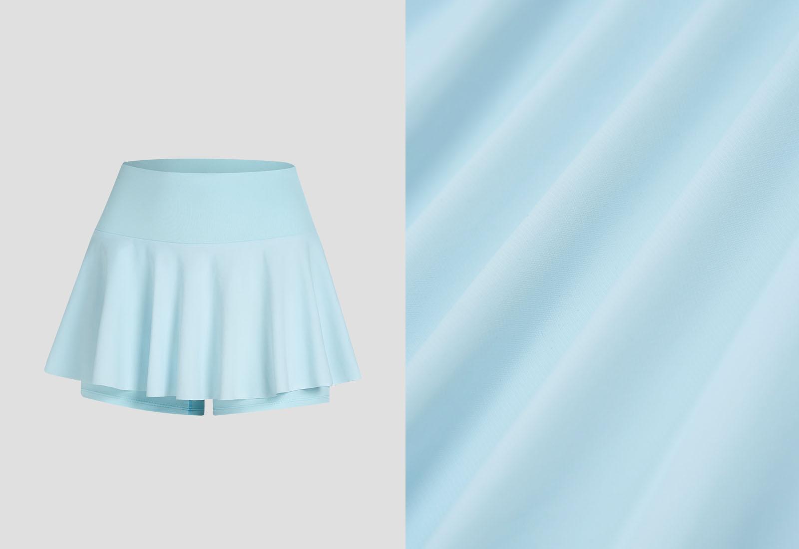 Chân váy thể thao 2 lớp xếp ly bồng
