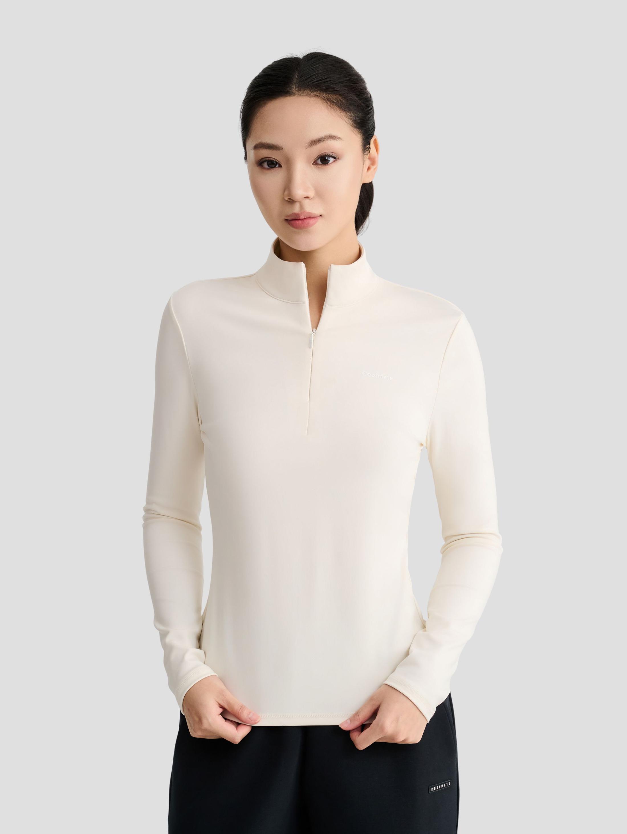 Áo dài tay thể thao nữ Exdry Halfzip - undefined