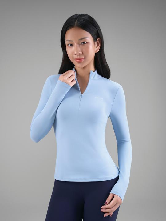 Áo dài tay thể thao nữ Exdry Halfzip - undefined