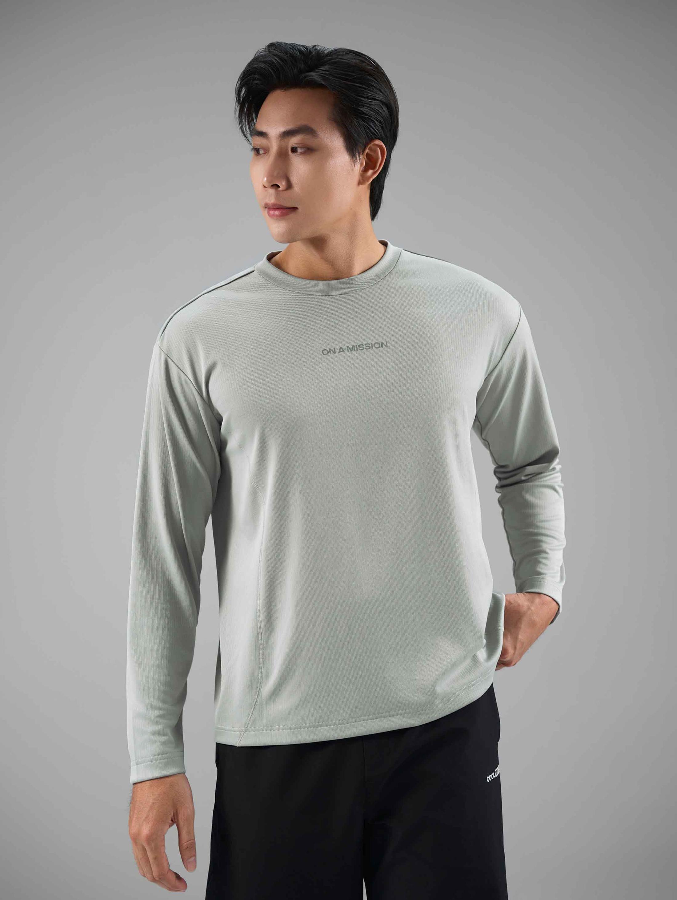 Áo dài tay thể thao nam Relax Flex Move - undefined
