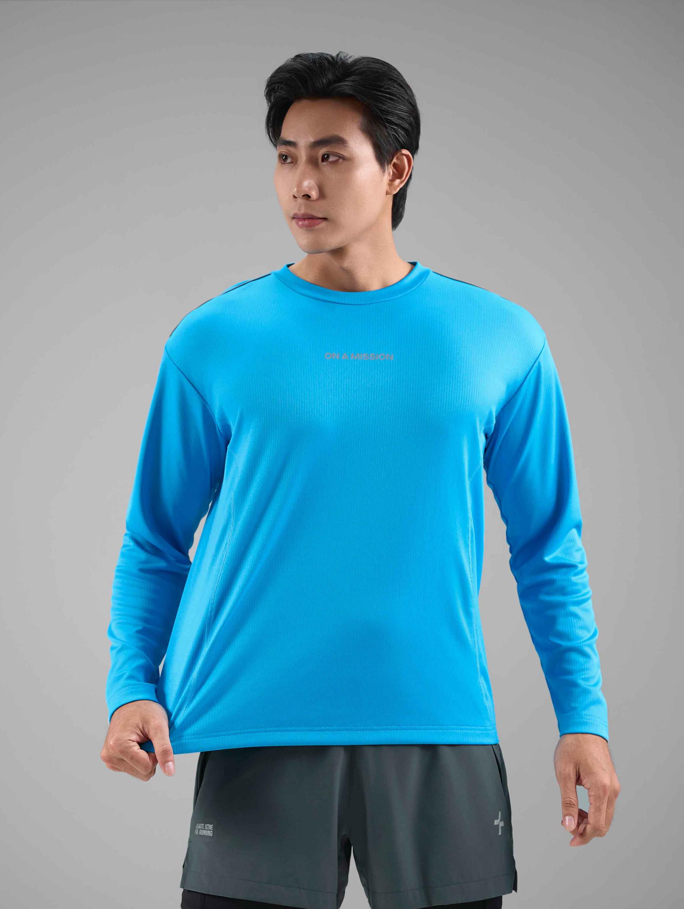 Áo dài tay thể thao nam Relax Flex Move - undefined