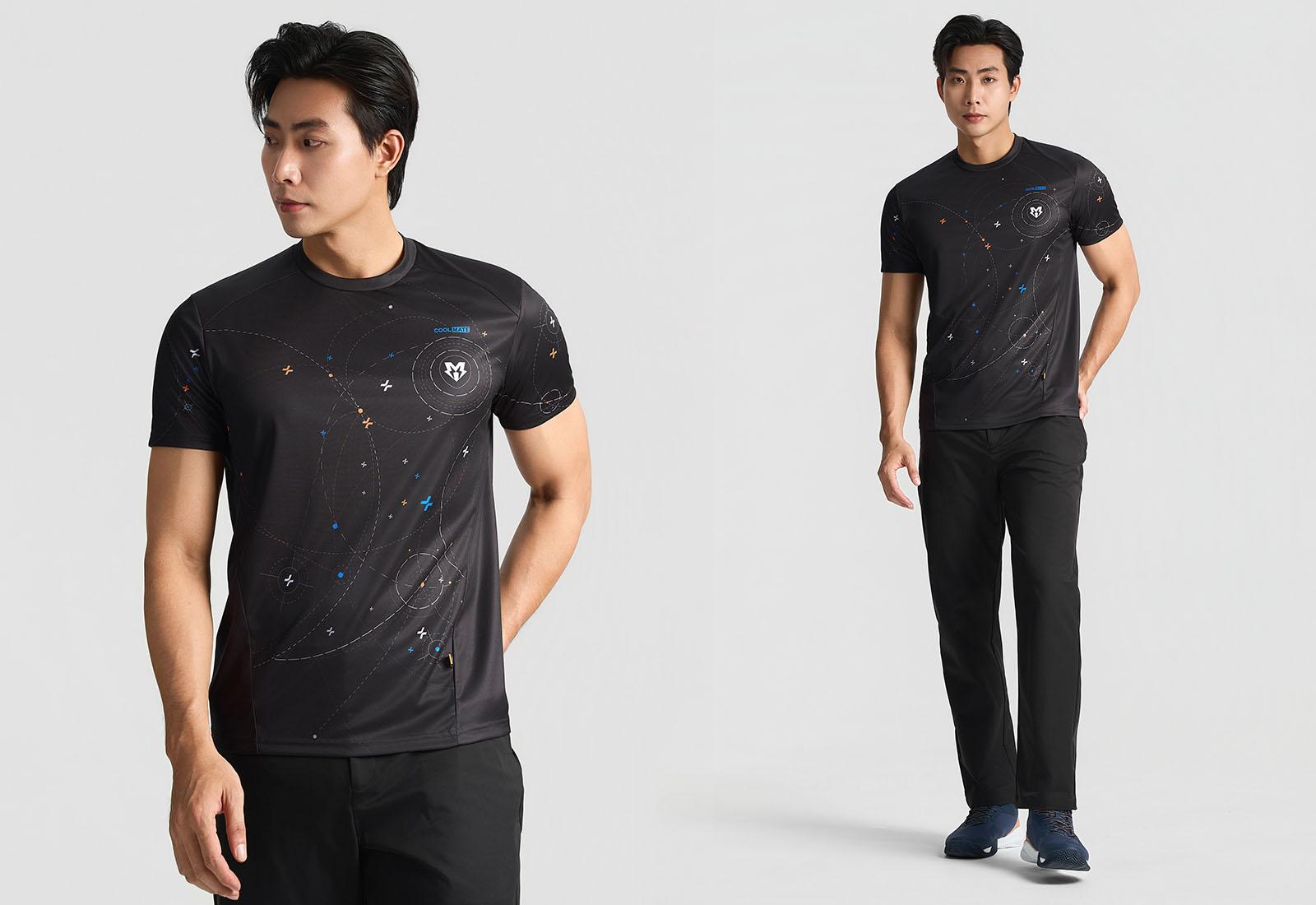 Áo Tshirt thể thao nam The Martian