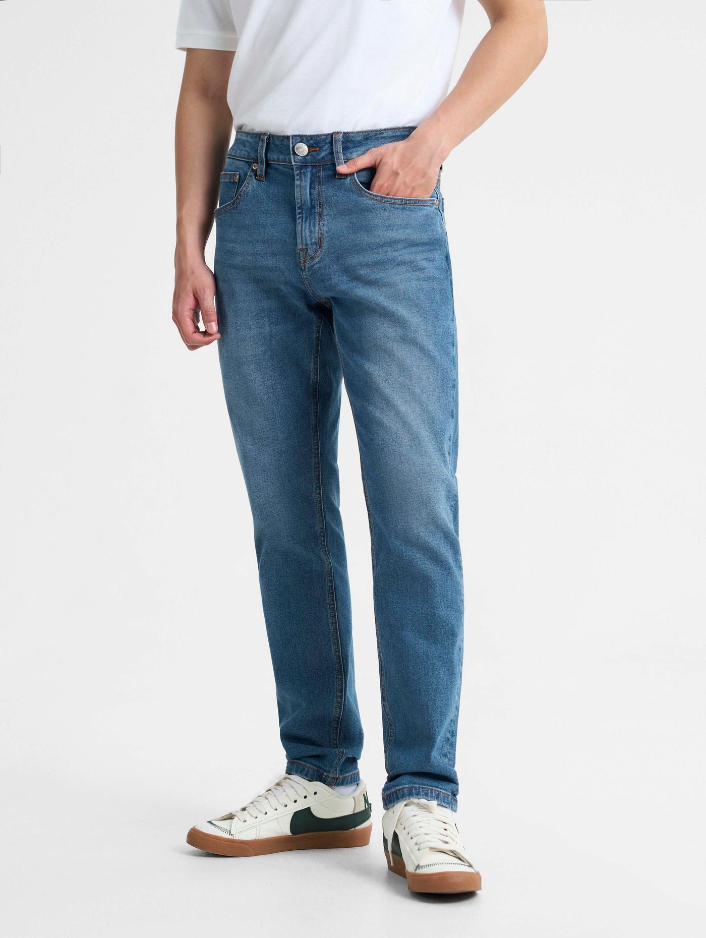 Quần Jeans Nam Copper Denim Slim Fit - undefined