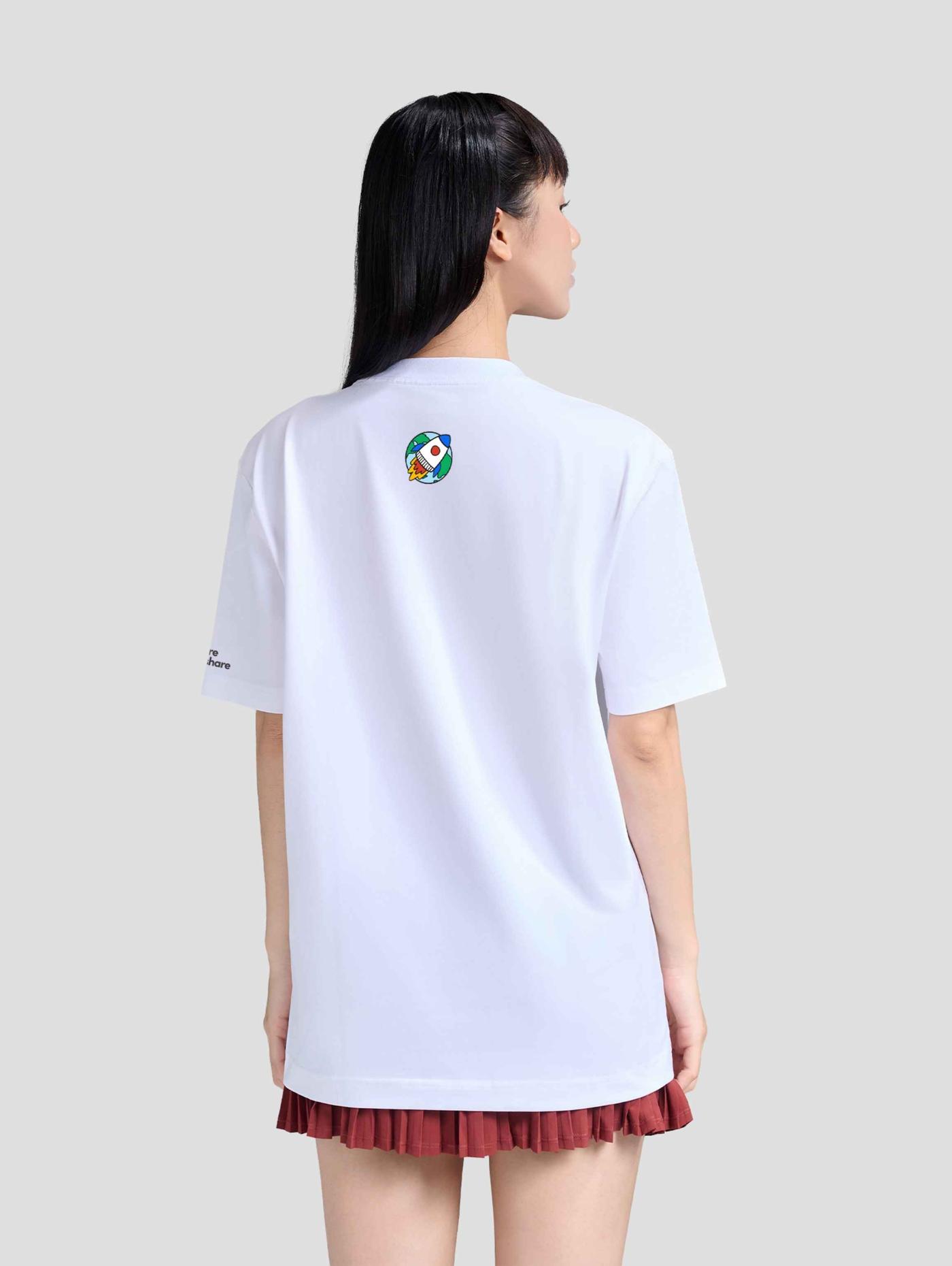 Áo Cotton Compact Care & Share Trạm phóng - undefined