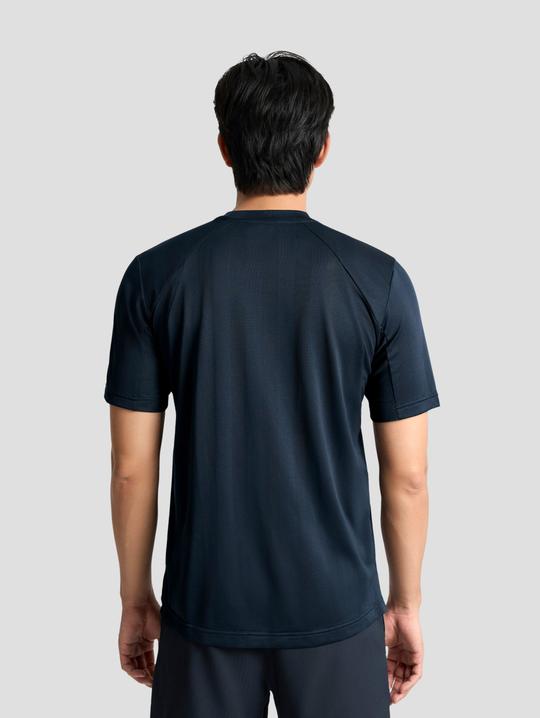 Áo thun thể thao nam Exdry jacquard cổ tròn - undefined