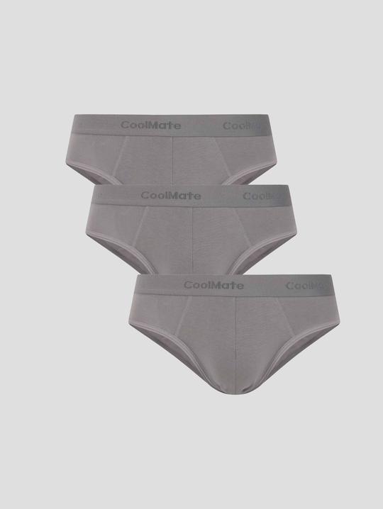 Combo 3 Quần Lót Nam Brief Cotton Compact - undefined