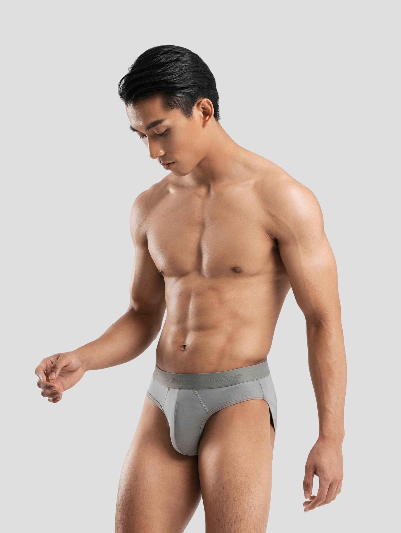 Combo 3 Quần Lót Nam Brief Cotton Compact - undefined