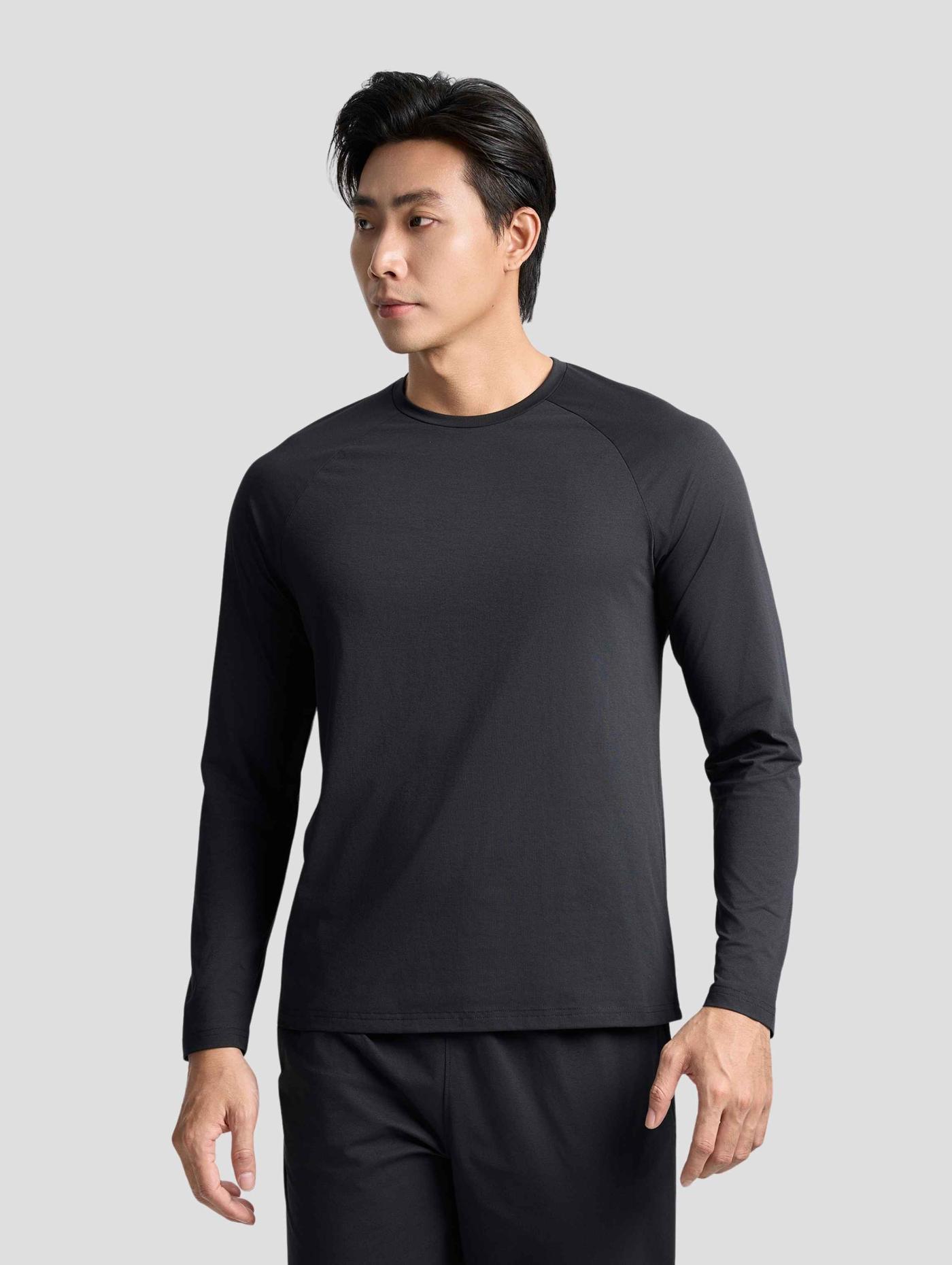 Áo dài tay cotton feel - undefined