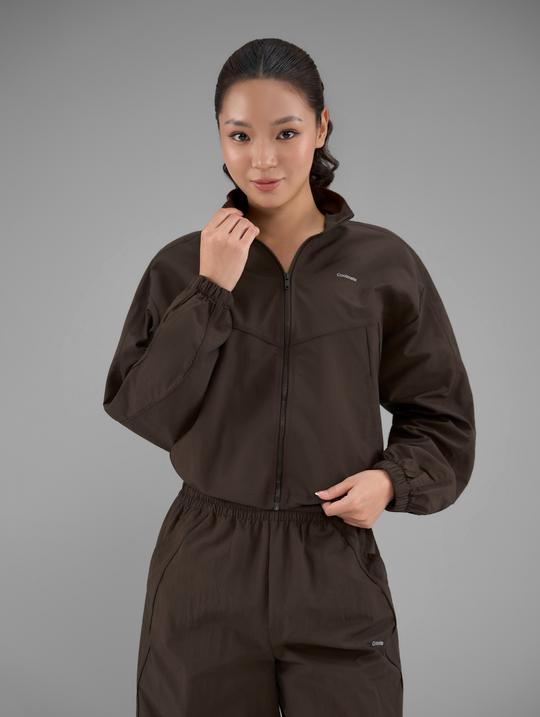Áo khoác nữ Track Jacket Windbreaker khoá kéo video thumbnail