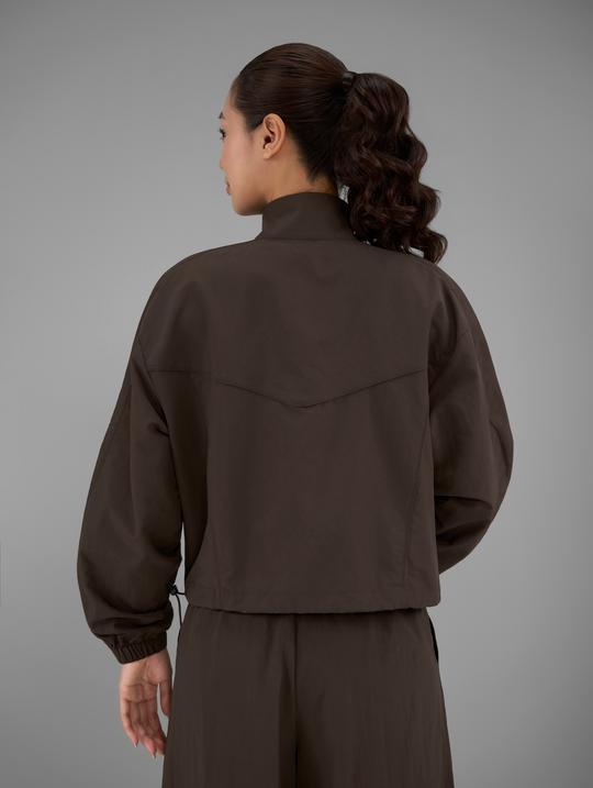 Áo khoác nữ Track Jacket Windbreaker khoá kéo - undefined