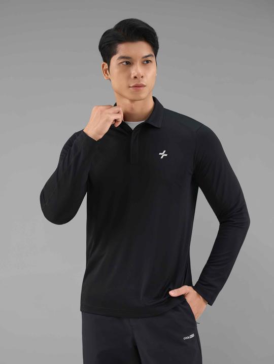 Áo polo dài tay thể thao nam Active Motion - undefined