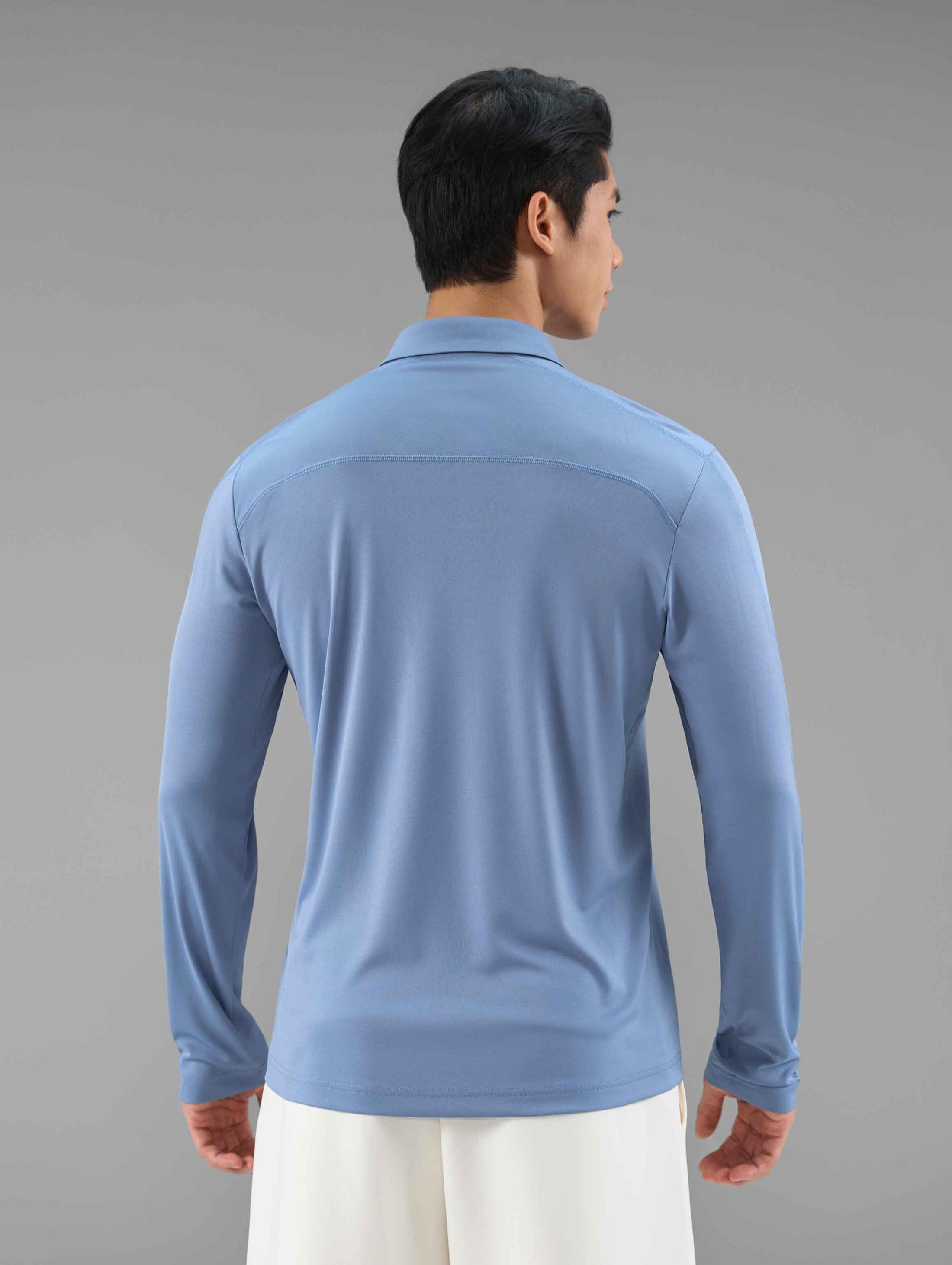 Áo polo dài tay thể thao nam Active Motion - undefined